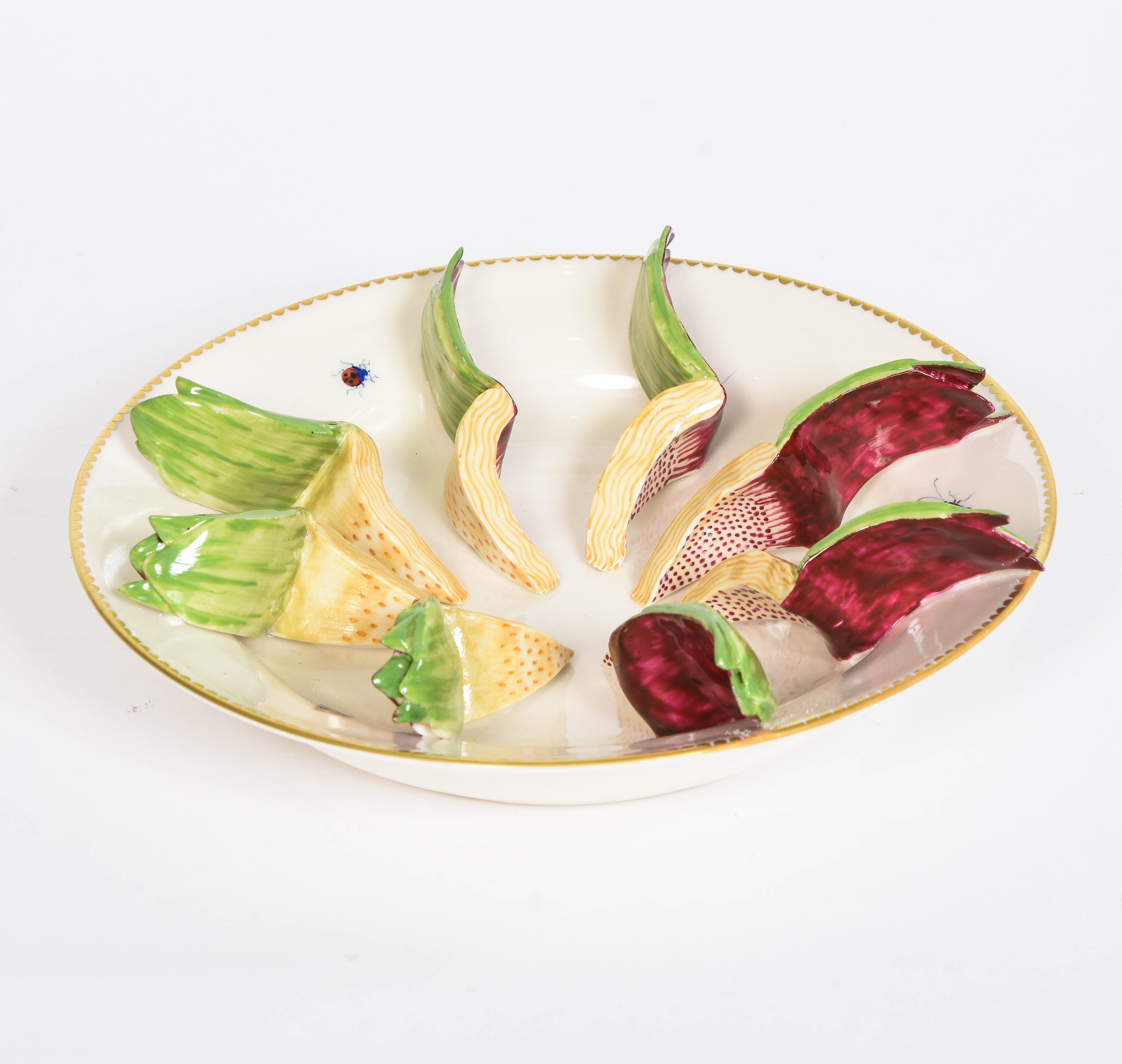 Decorative Trompe L'oeil Food Plate
