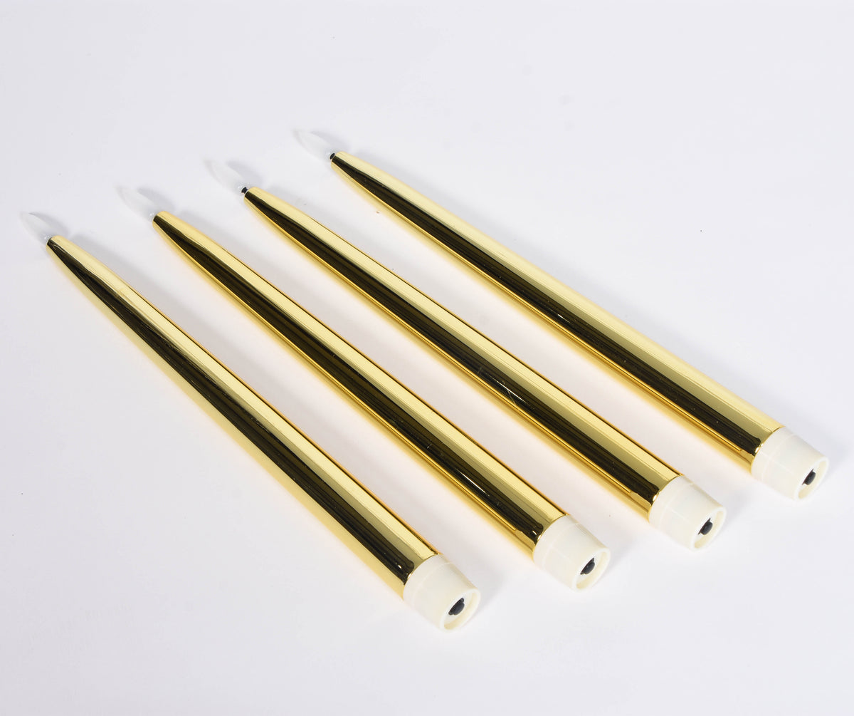 Gold LED Candles
