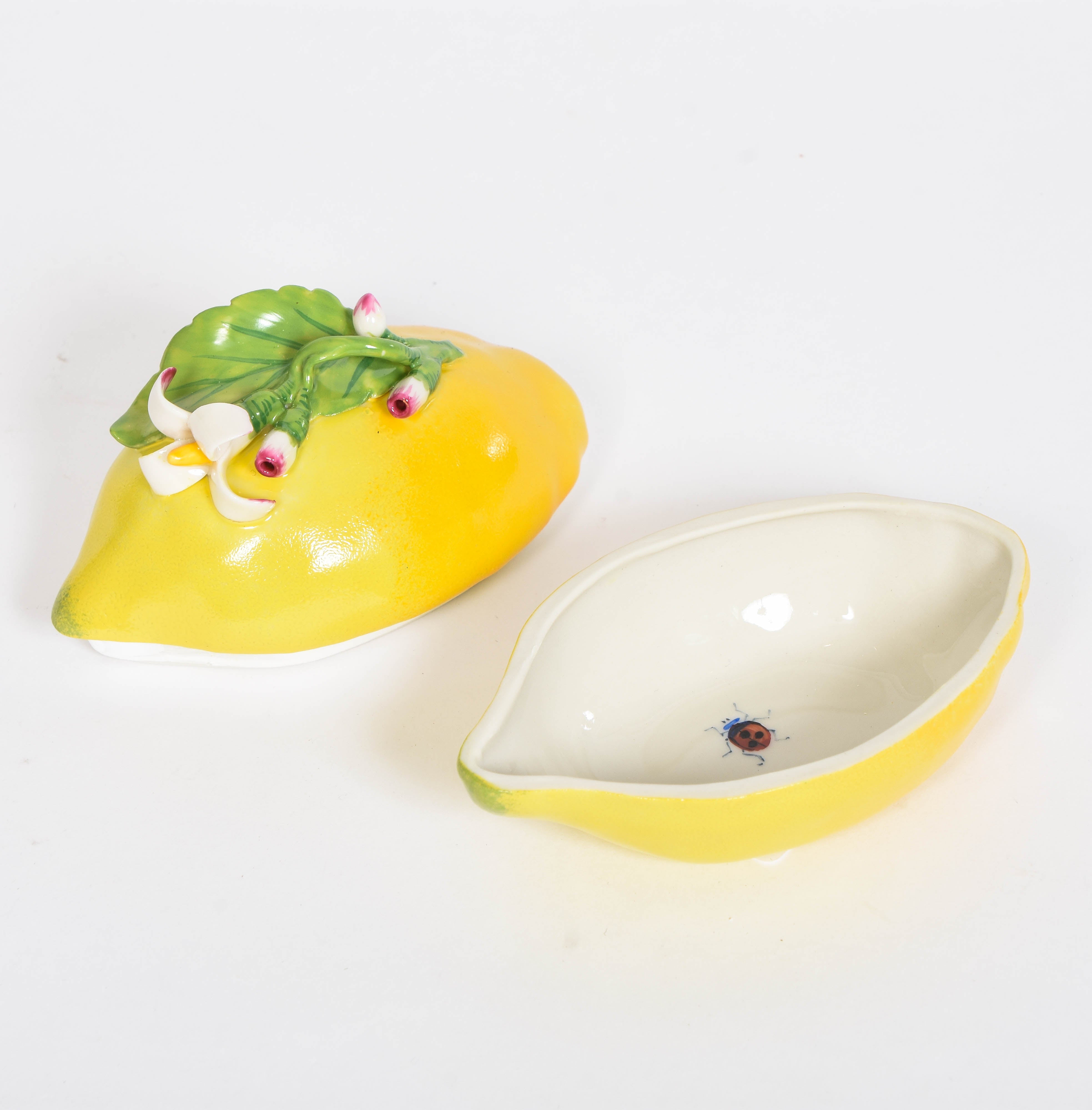Porcelain Lemon Box
