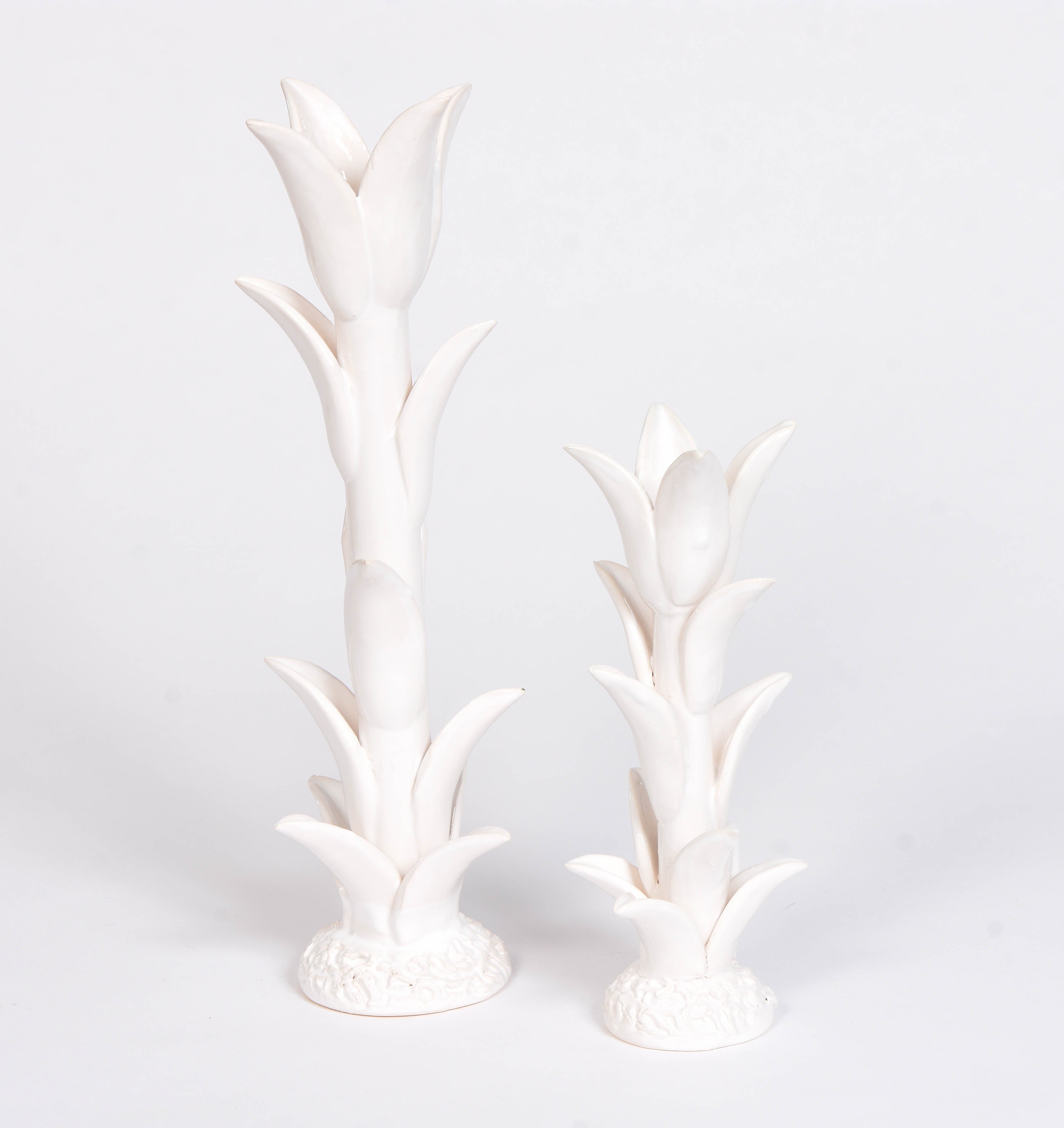 Jean Roger Tulip Candlesticks