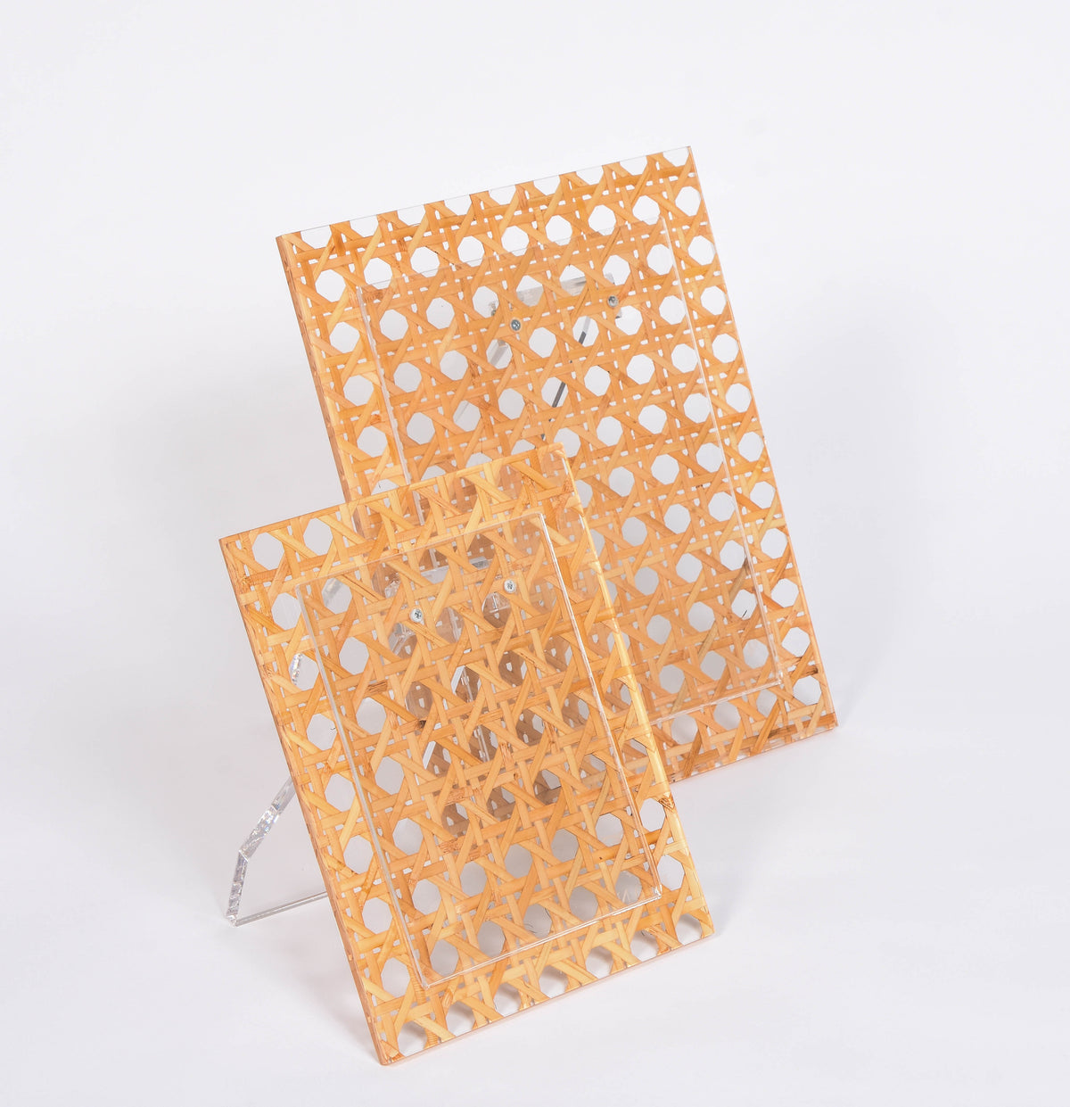 Rattan Photo Frames