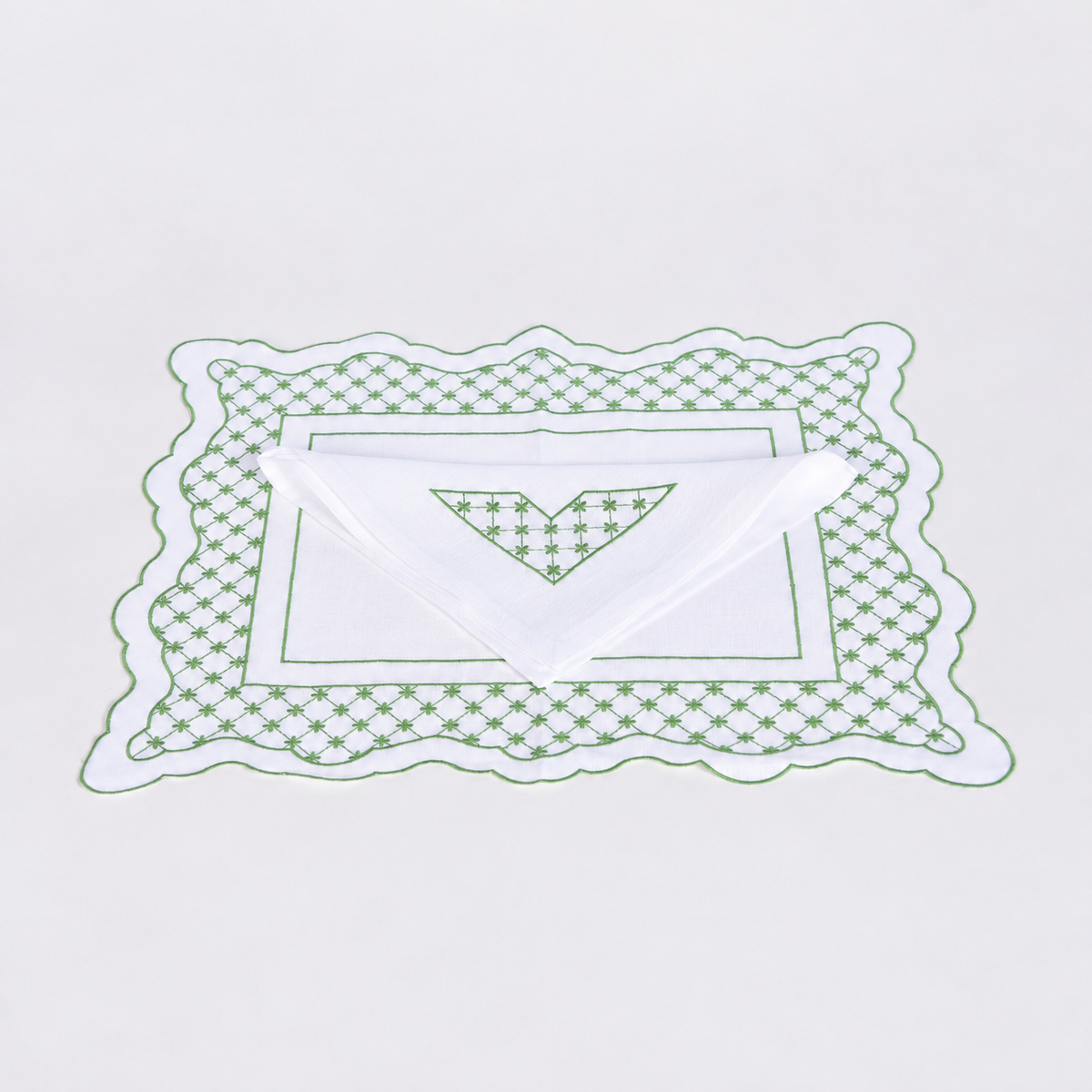 Fleur Placemat and Napkin Set