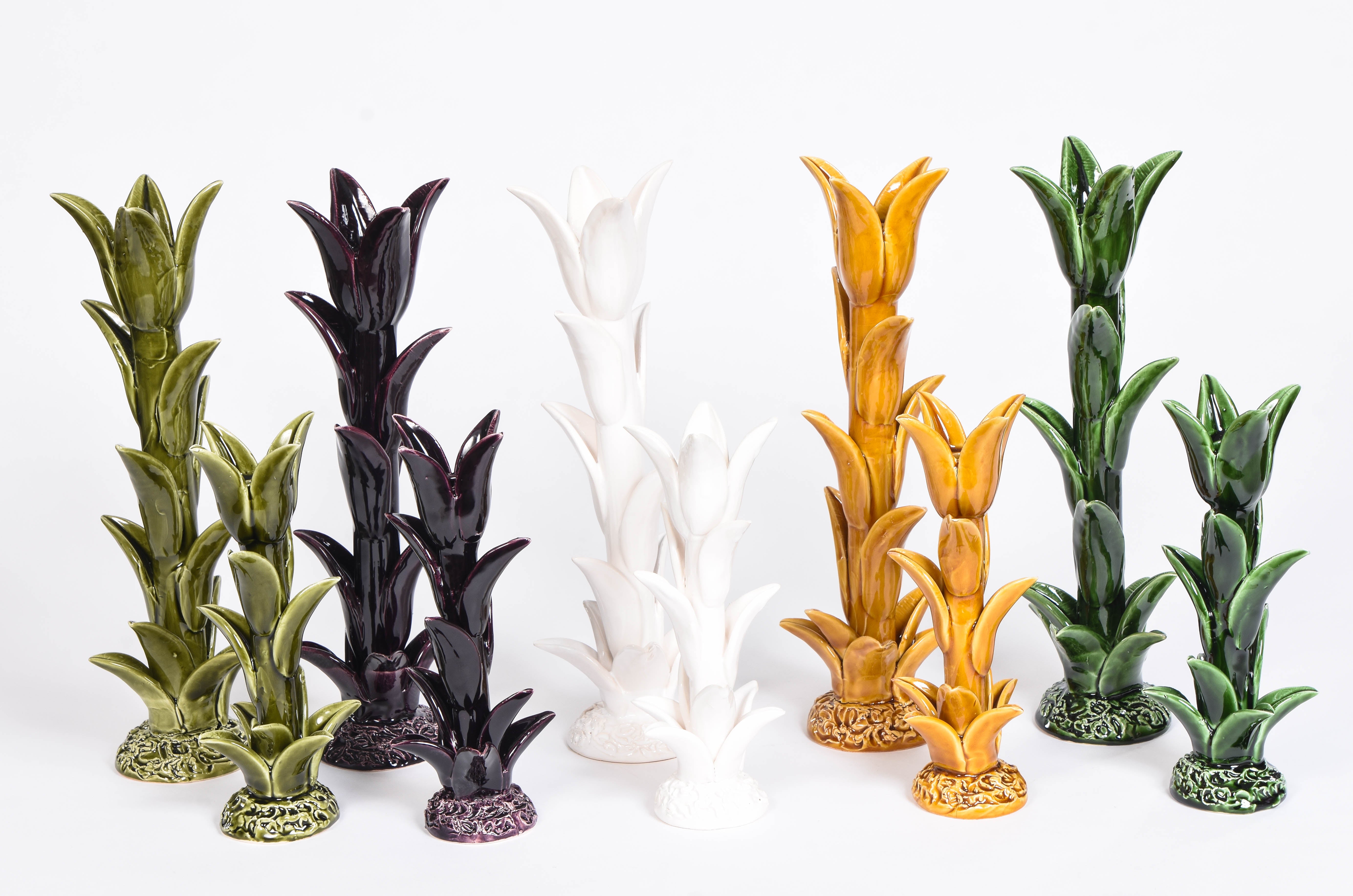 Jean Roger Tulip Candlesticks