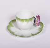 Butterfly Cup and Saucer Set