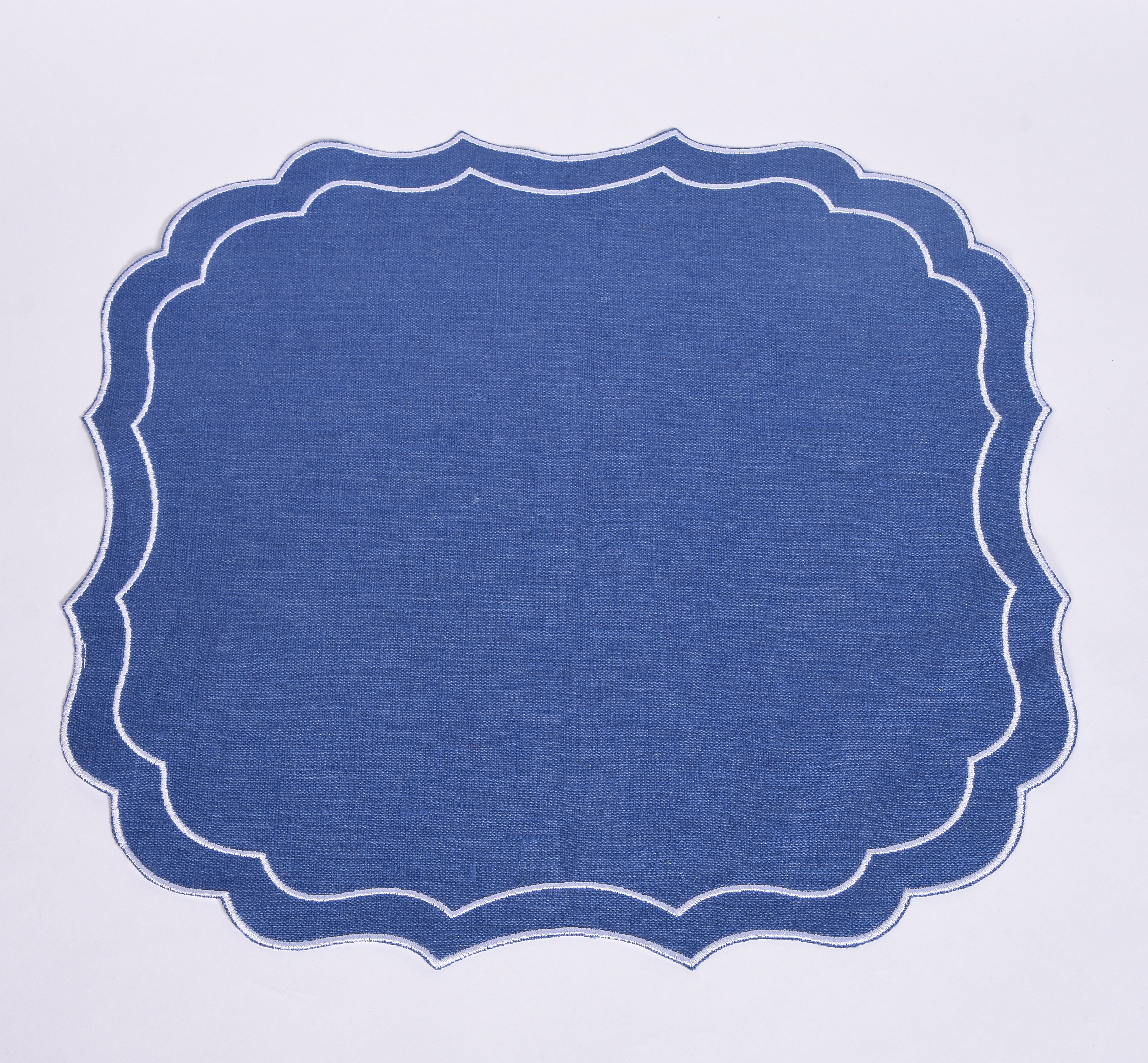 Krinkle Waxed Linen Placemat