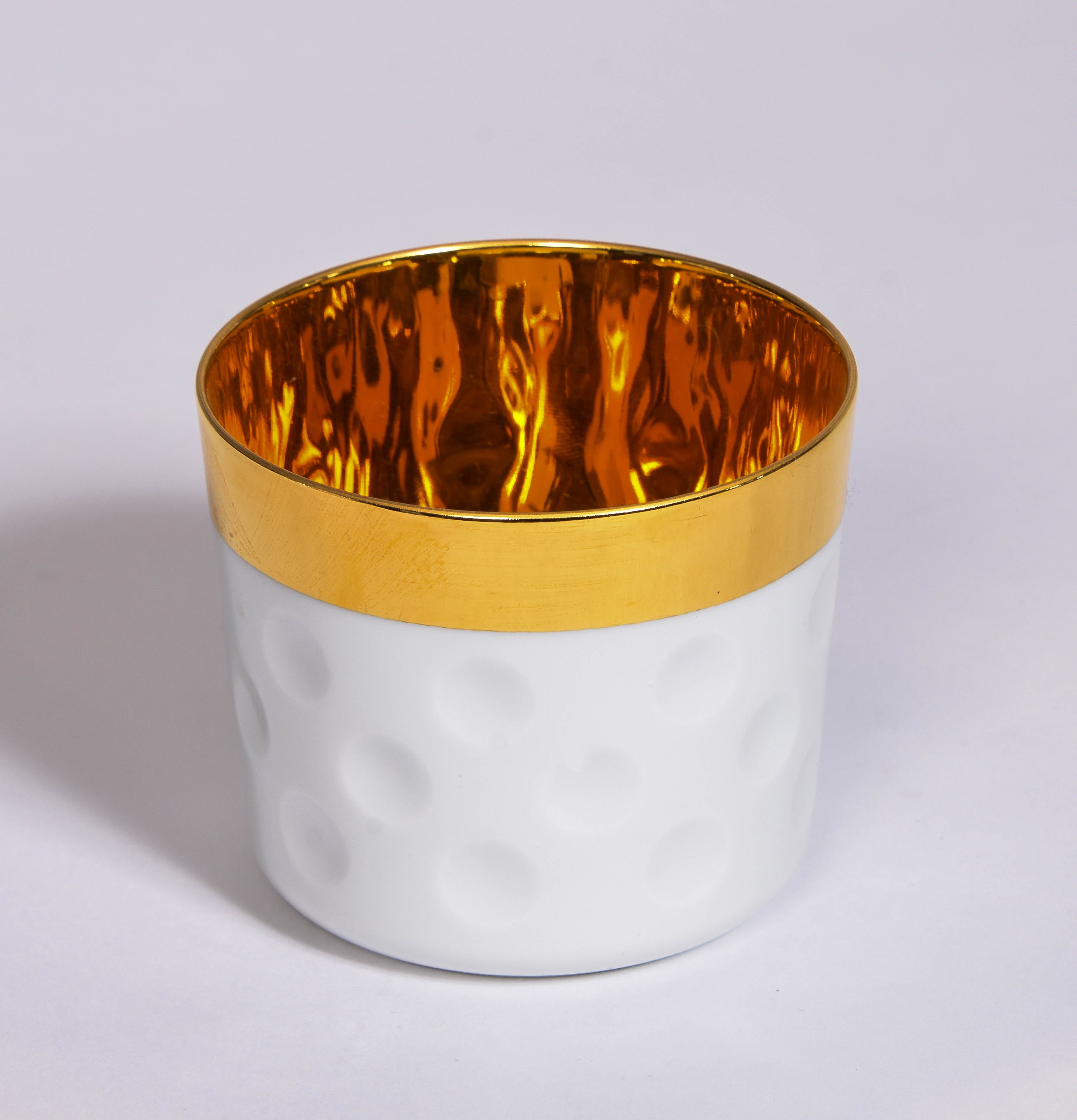 White Sip of Gold Goblets