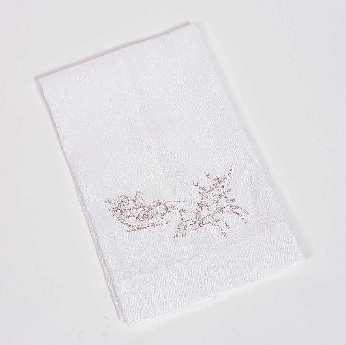 Father Christmas Guest Towel
