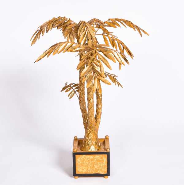 Gilded palm Tree Centrepiece