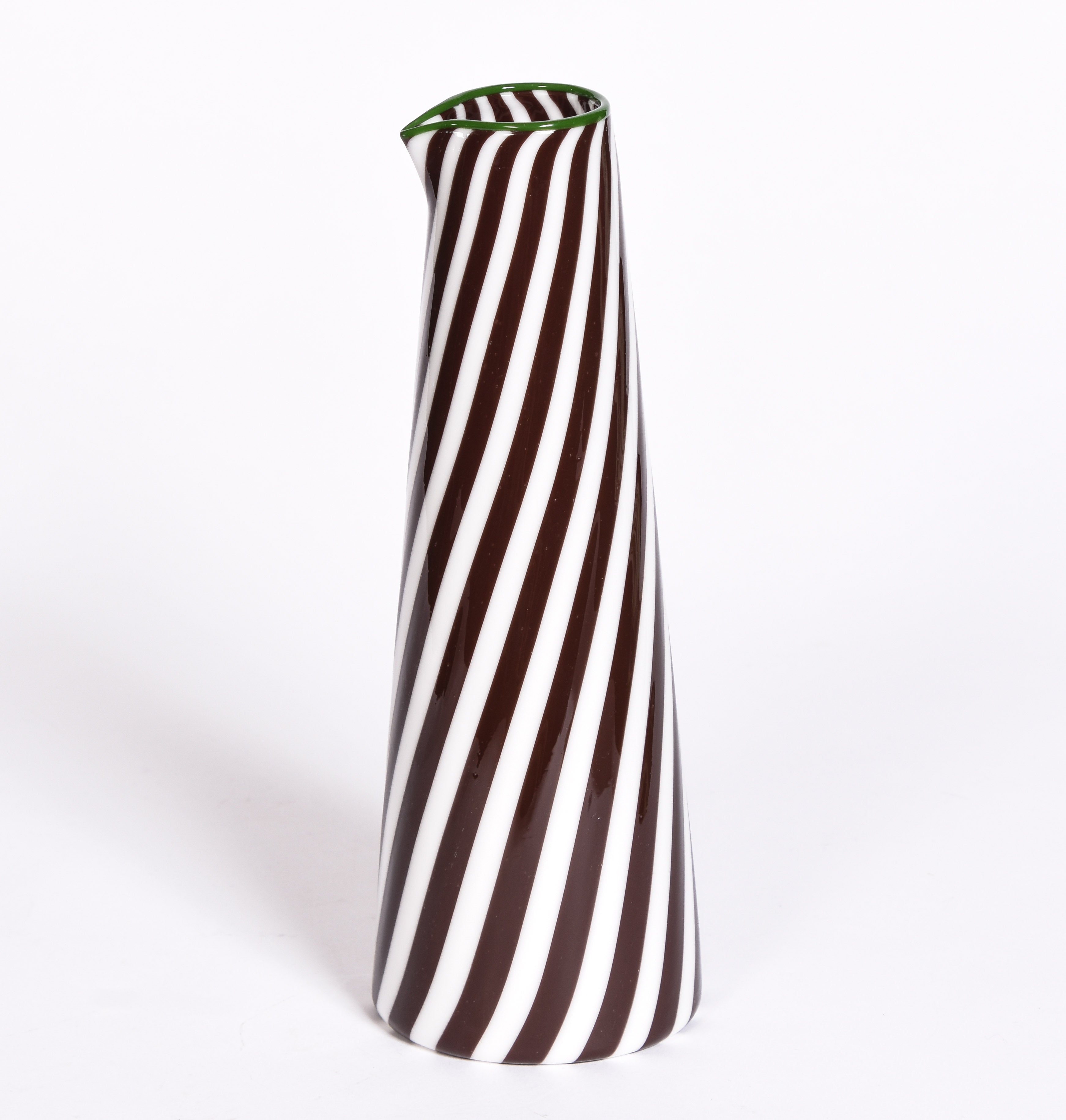 Chocolate Spiral Glassware