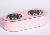 Leather Dog or Cat Bowl