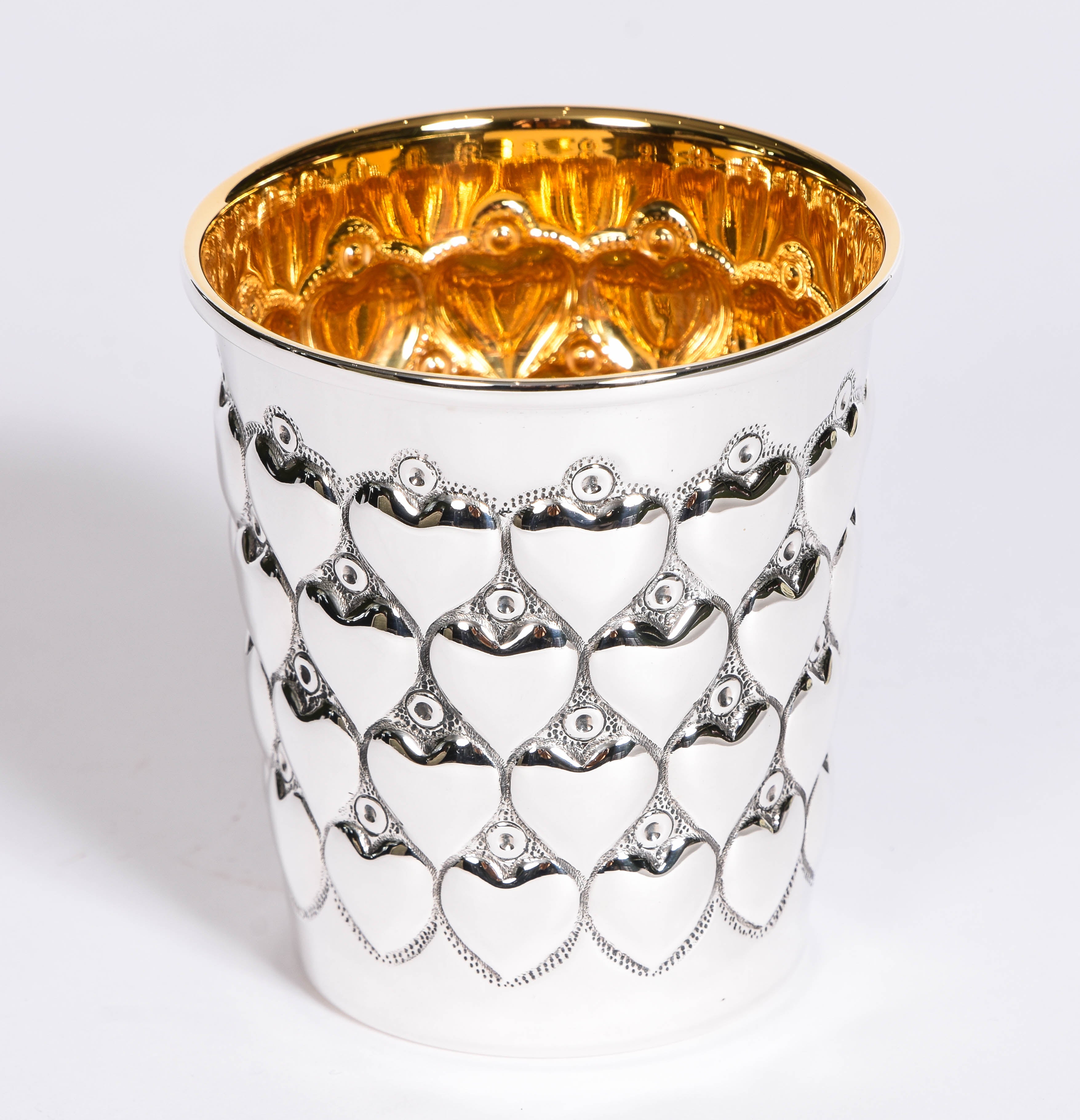 Solid Silver Beakers