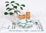 Coral Placemats and Napkins Set of 12