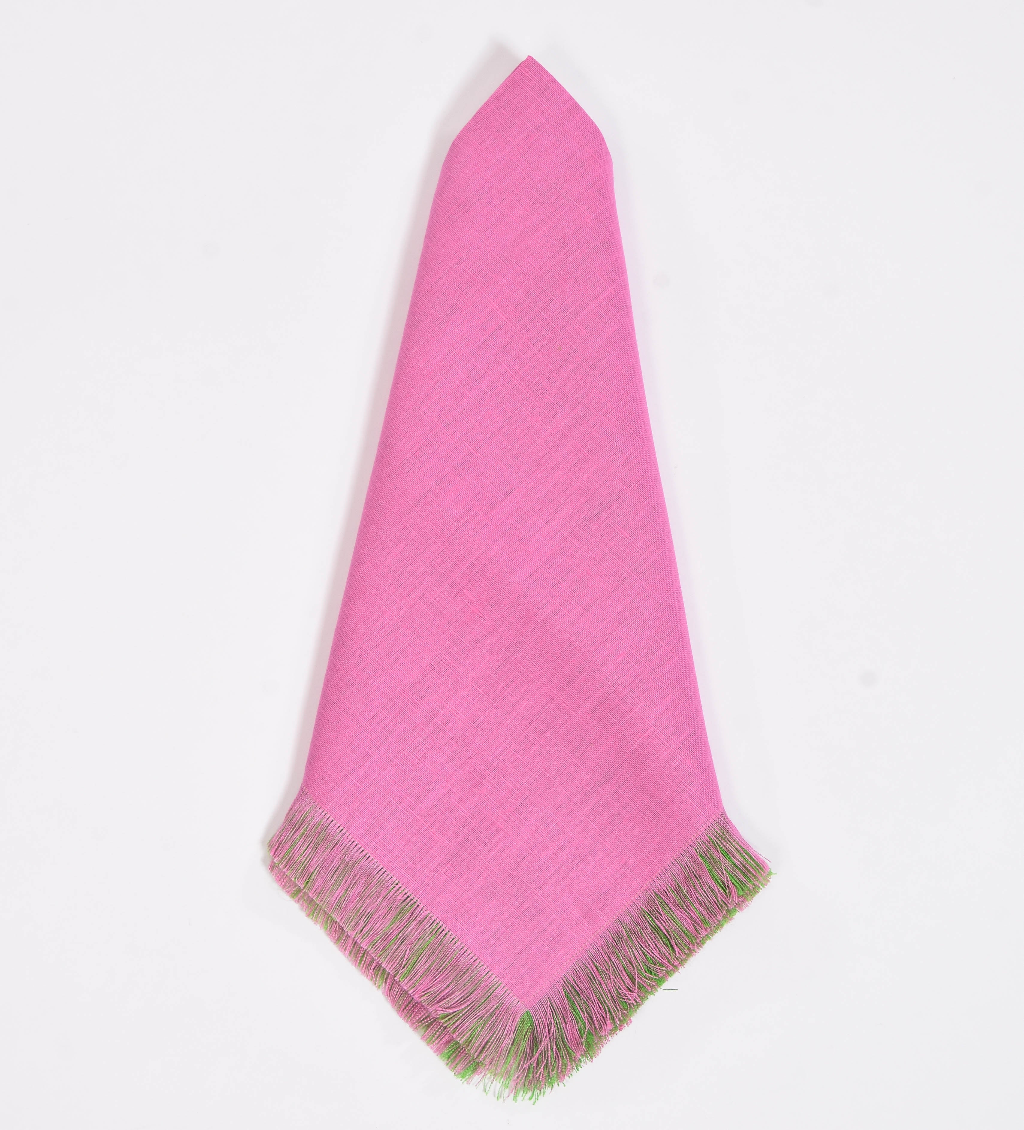 Double Fringe Napkin - Set of 6