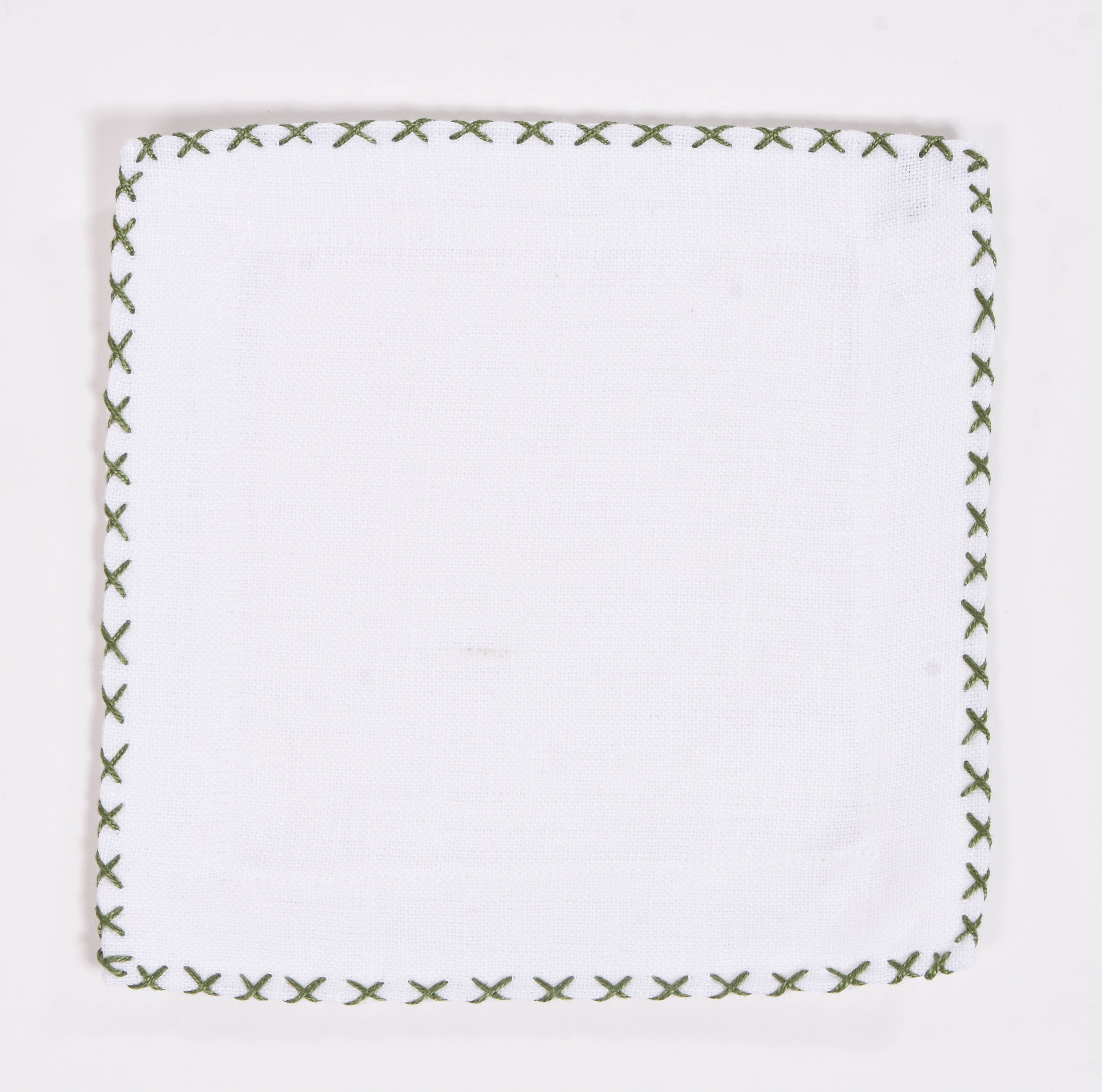 Cross Stitch Cocktail Napkins