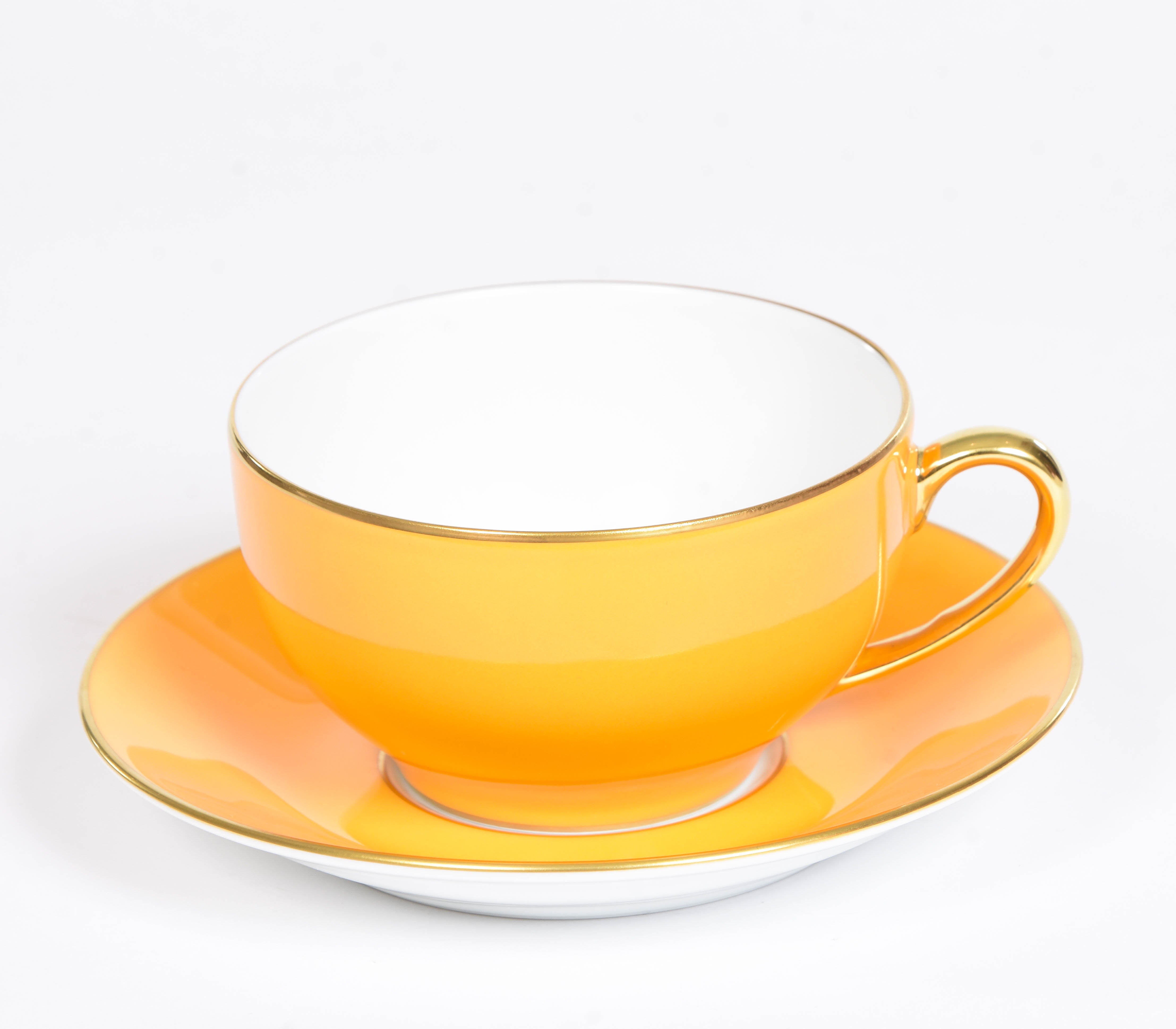 Sous le Soleil Breakfast Cups and Saucers