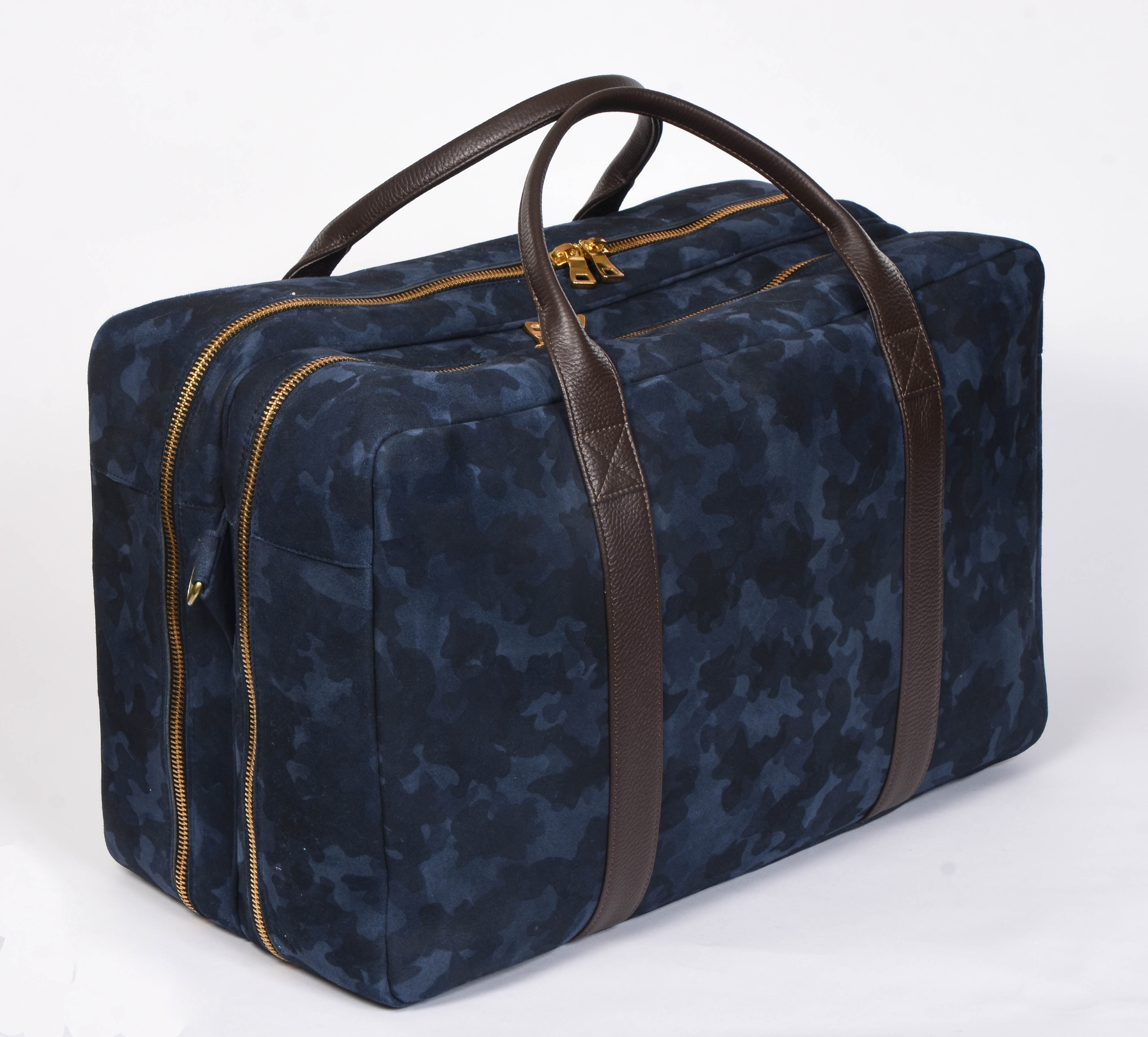 Weekender Suede and Leather holdall