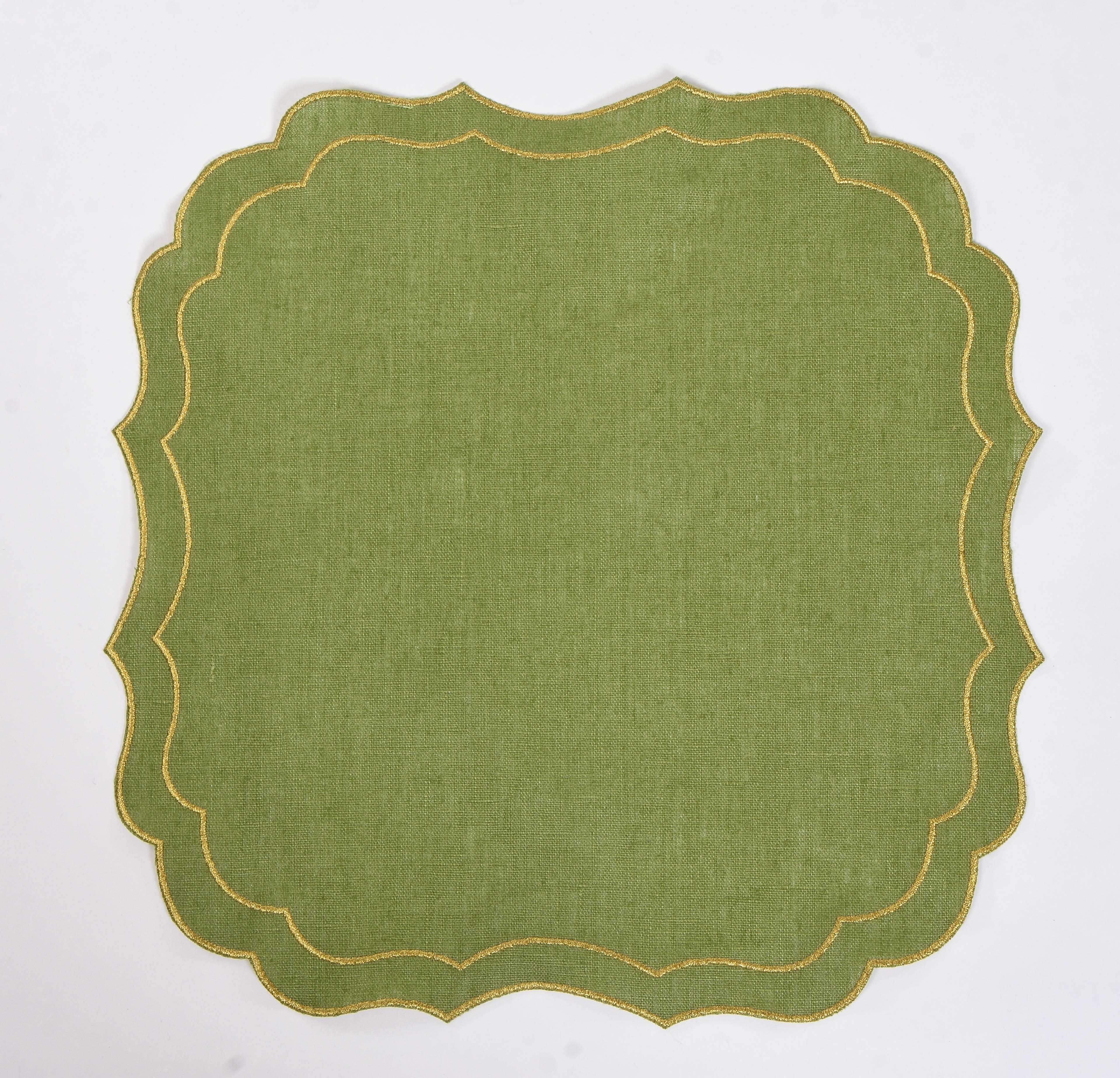 Krinkle Waxed Linen Placemat