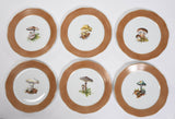 Herend Mushroom Dinner Plates - Set of 12