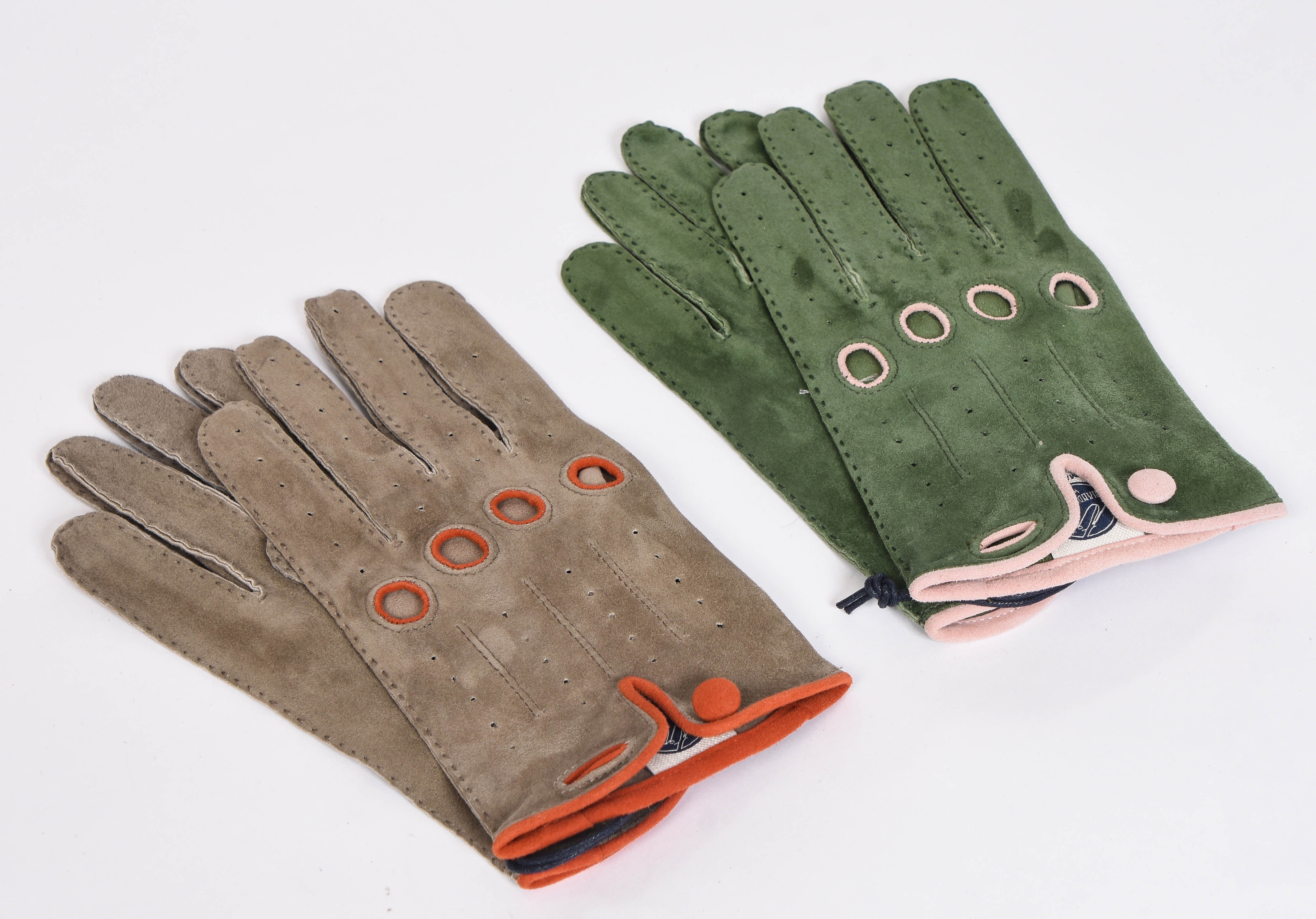 Suede Driving Gloves
