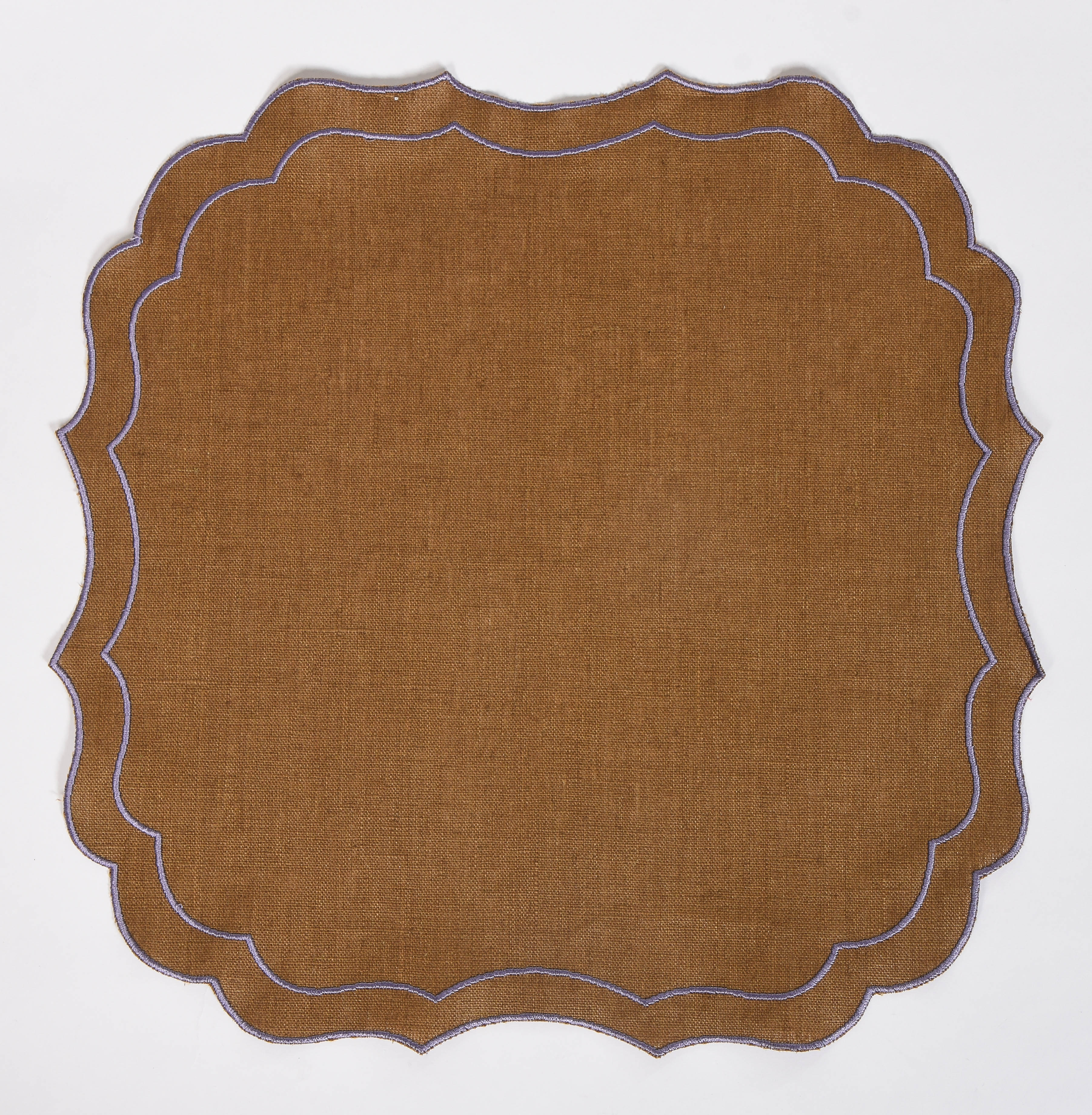 Krinkle Waxed Linen Placemat