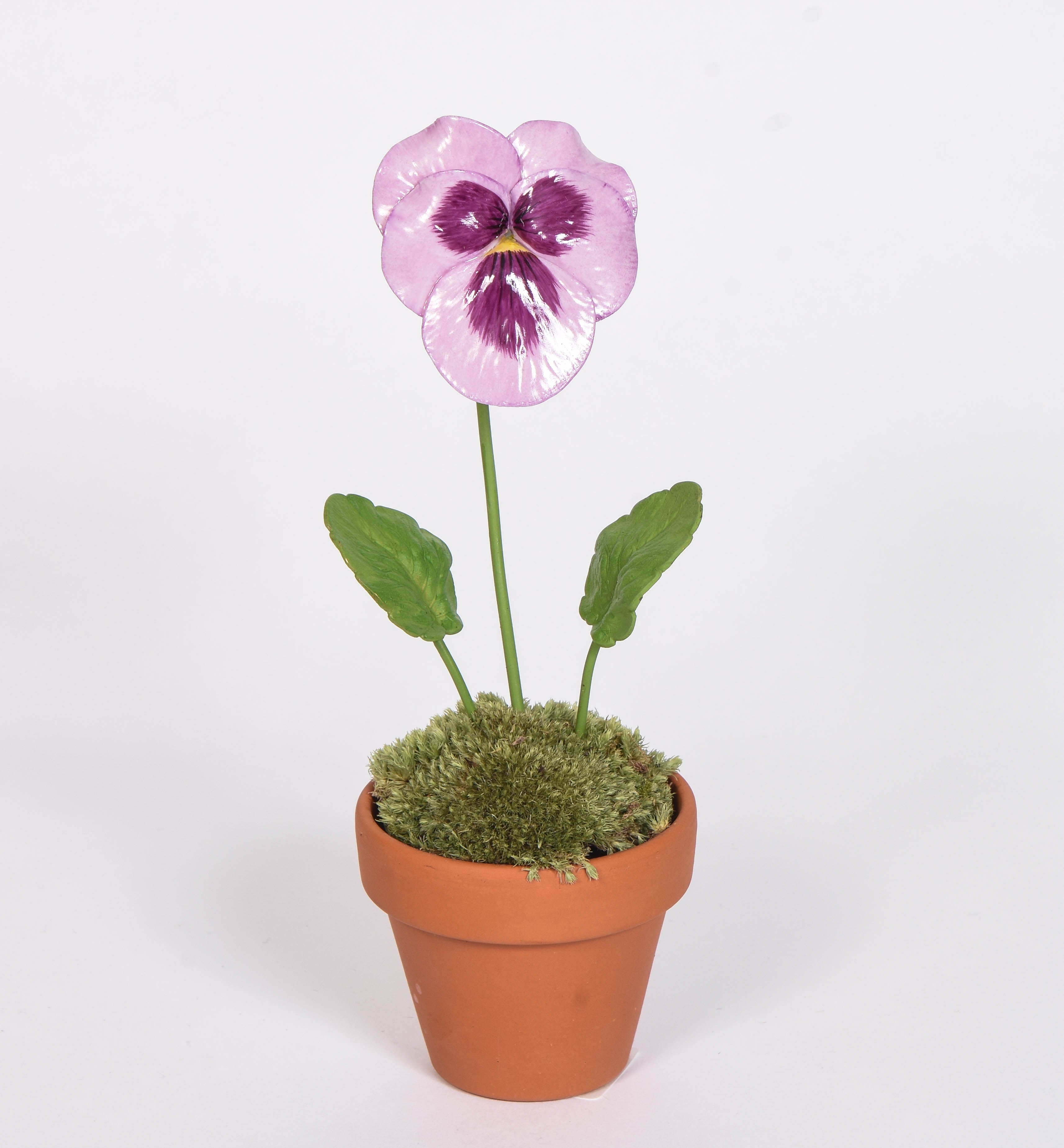 Handmade Porcelain Pansy