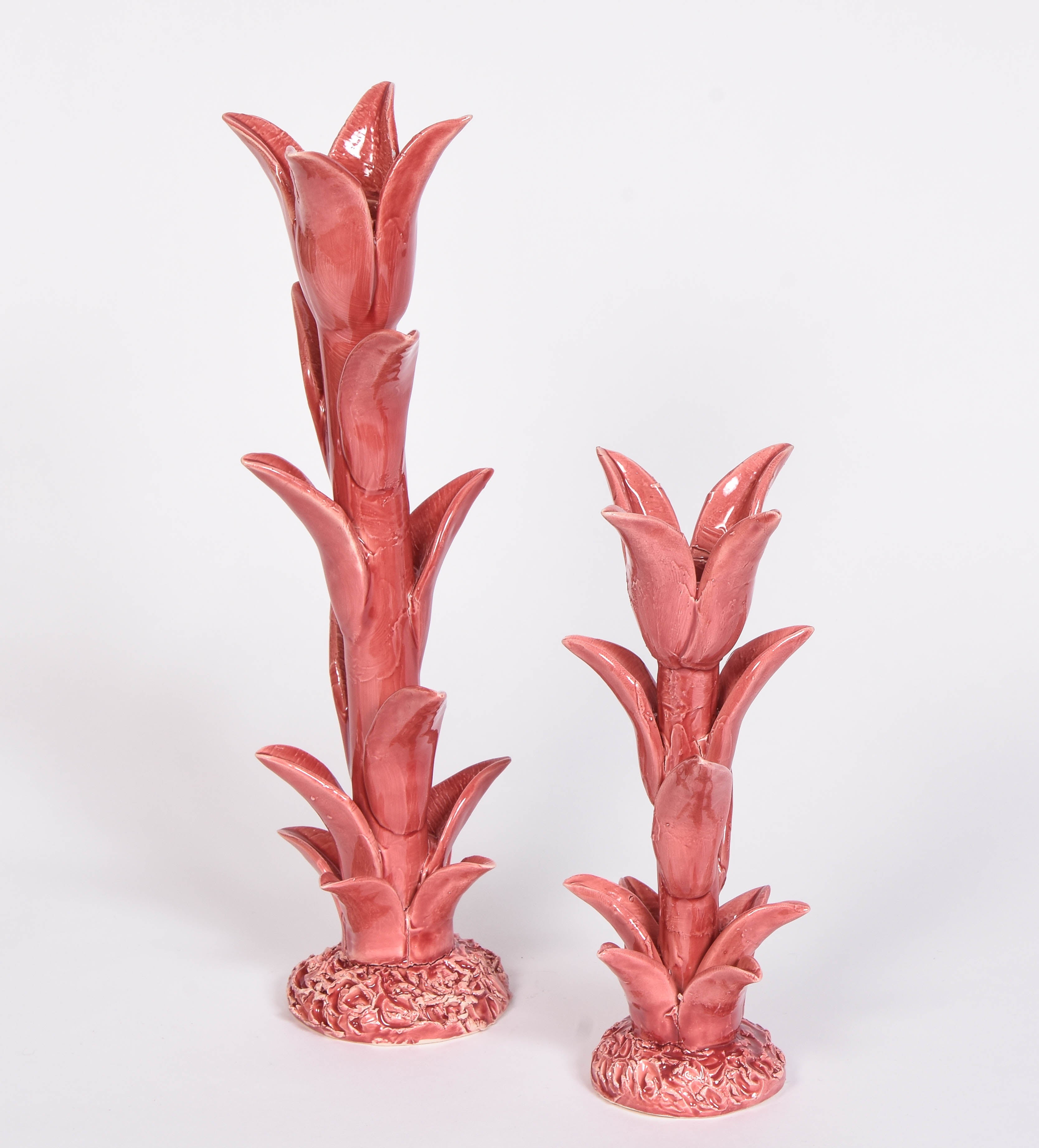 Jean Roger Tulip Candlesticks