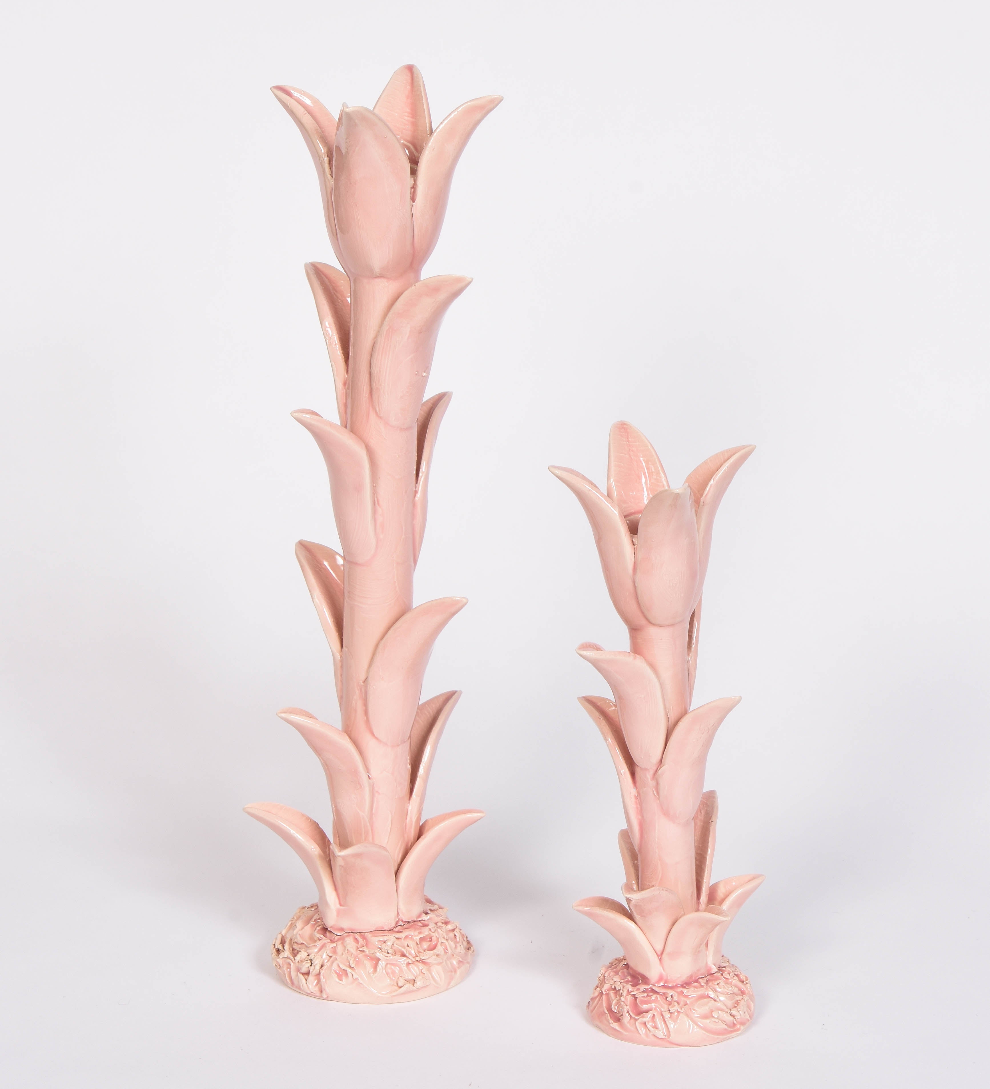 Jean Roger Tulip Candlesticks