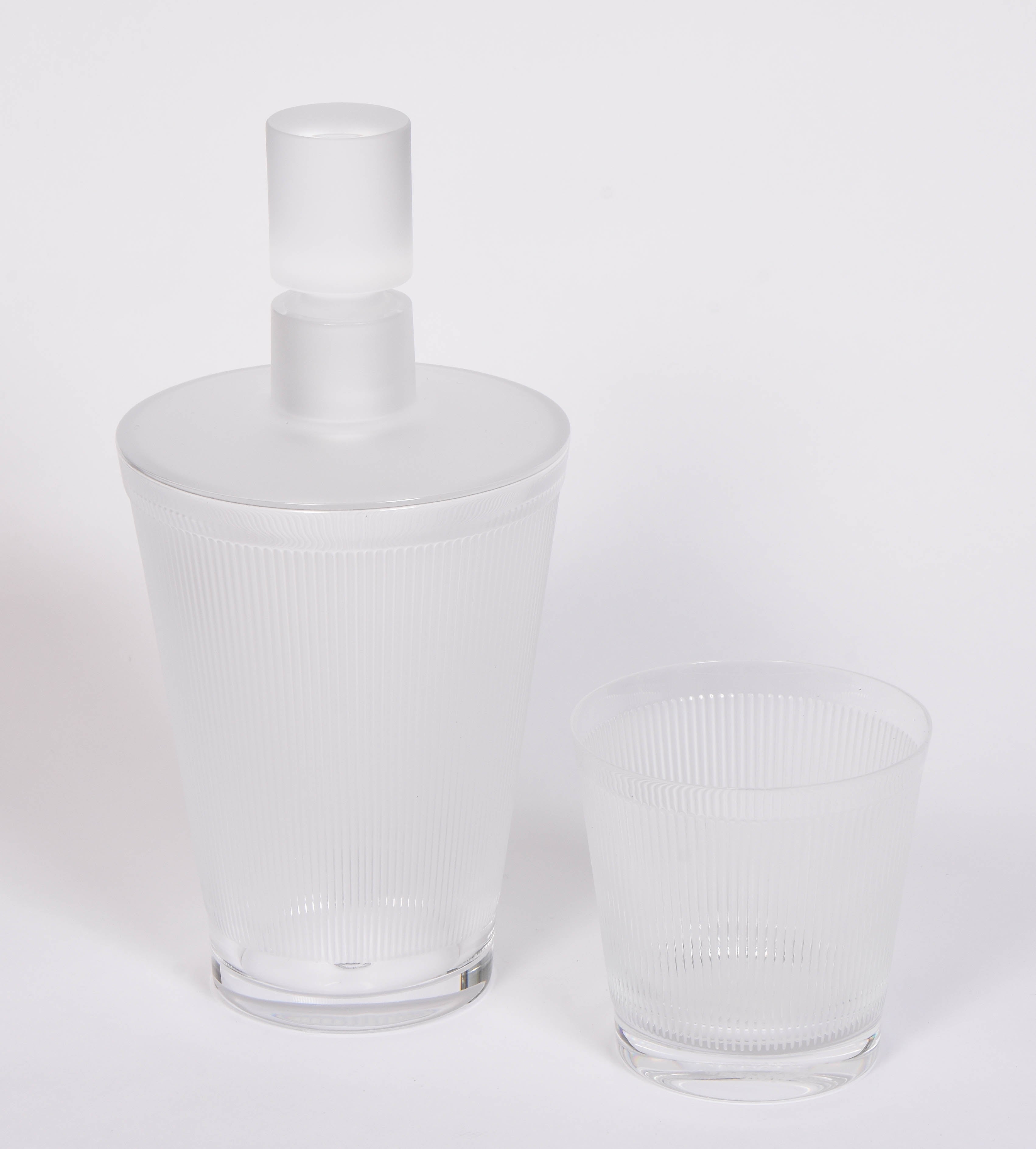 Lalique Wingen Decanter