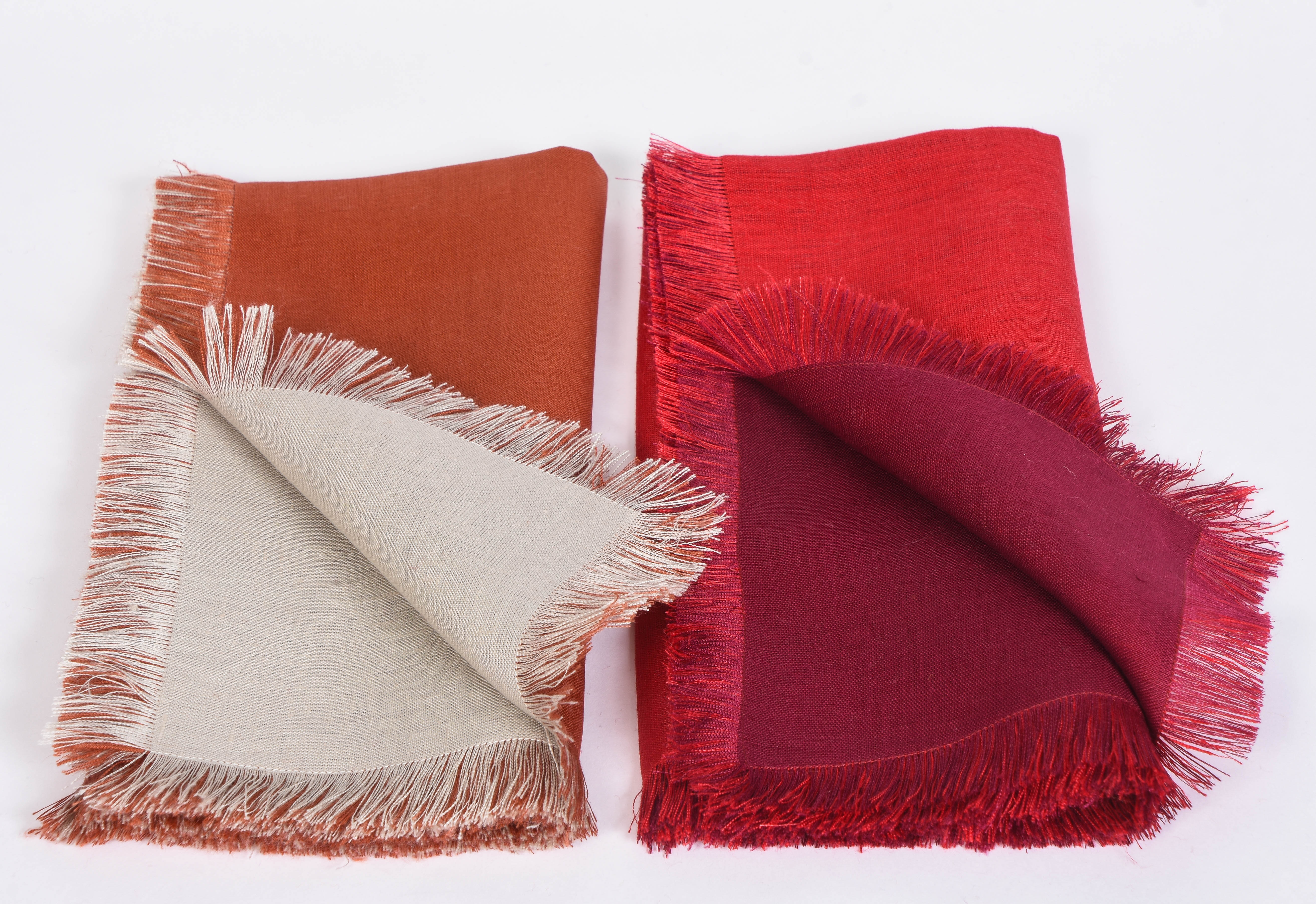Double Fringe Napkin - Set of 6