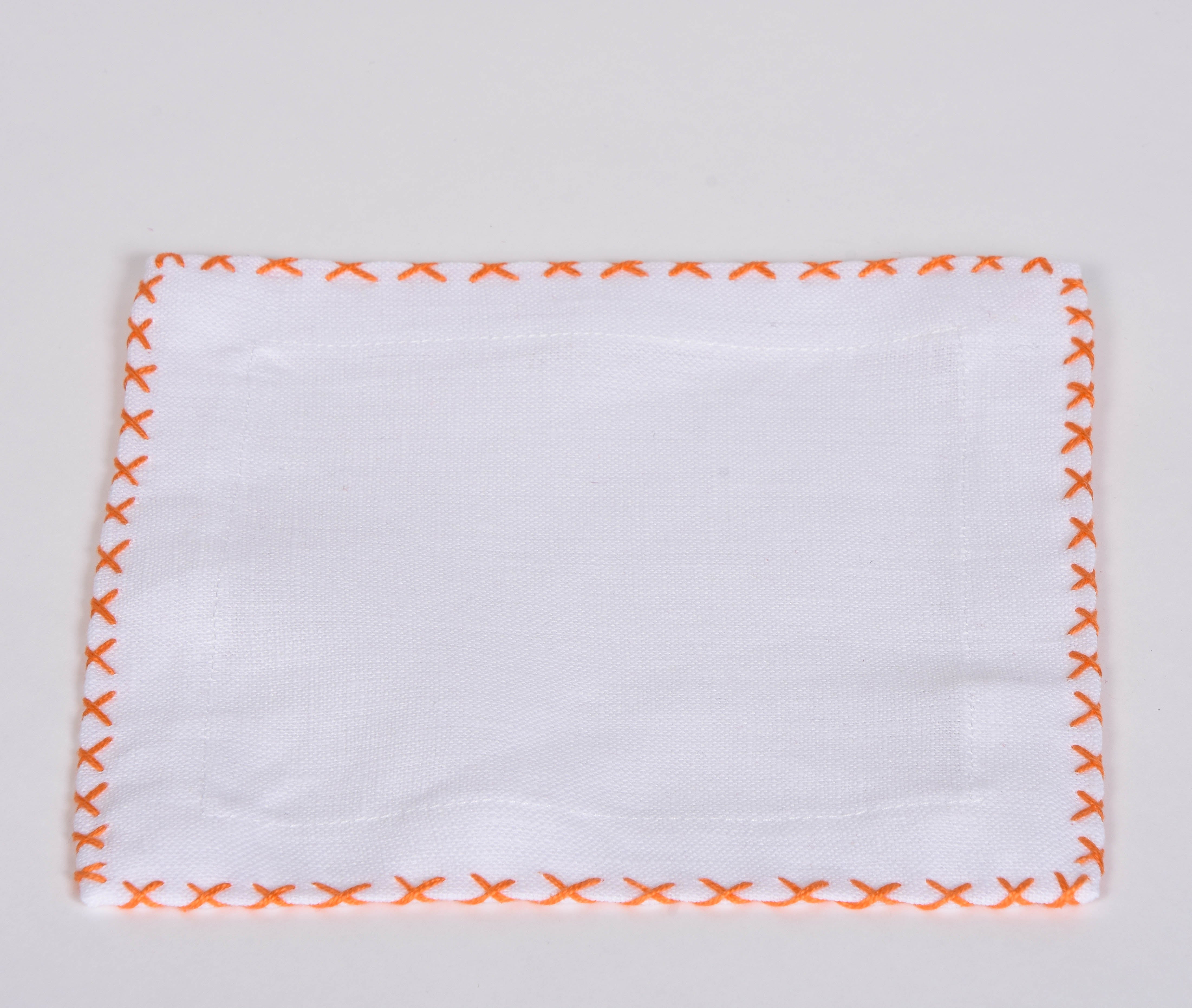 Cross Stitch Cocktail Napkins