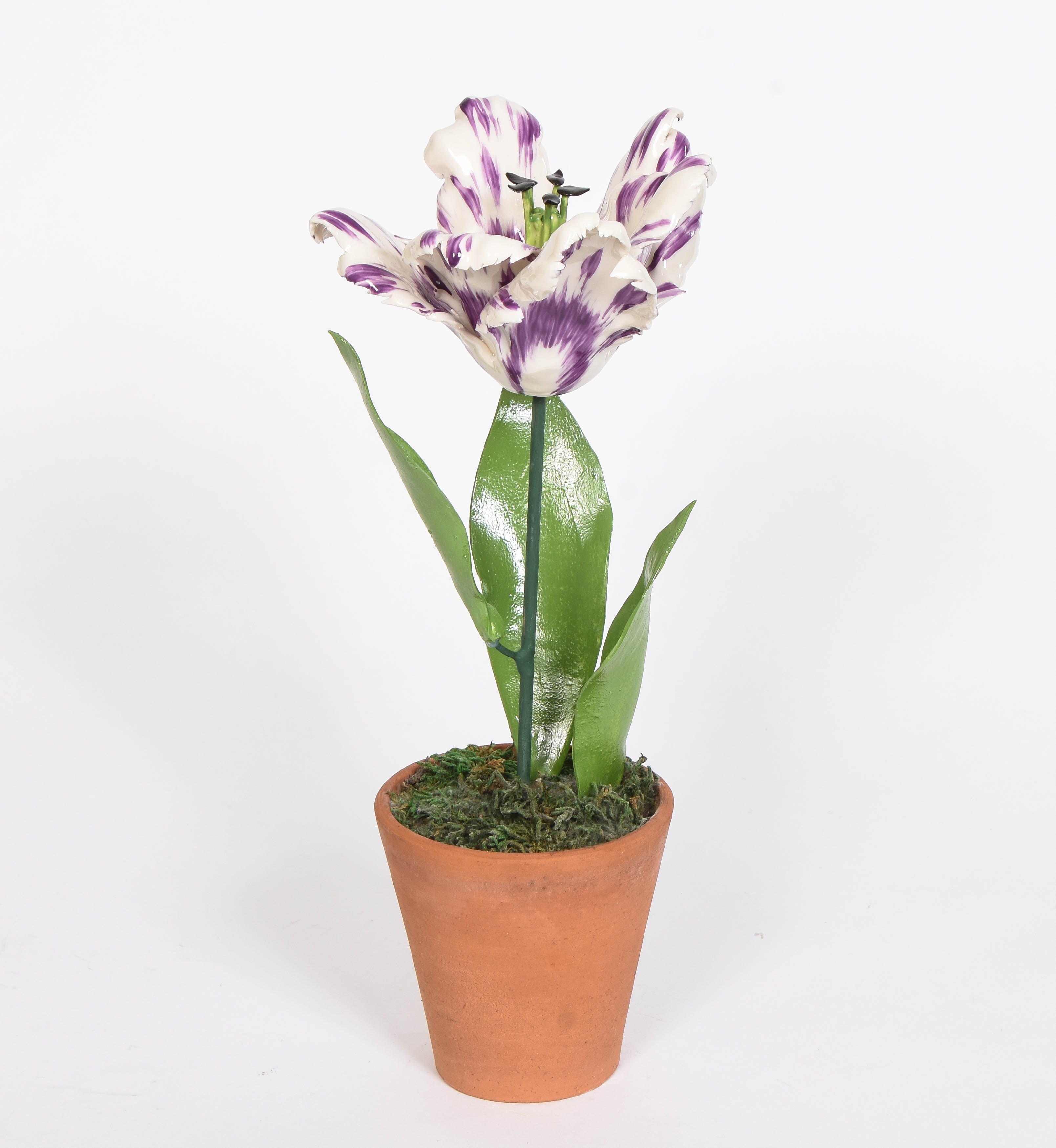 Porcelain Open Tulips