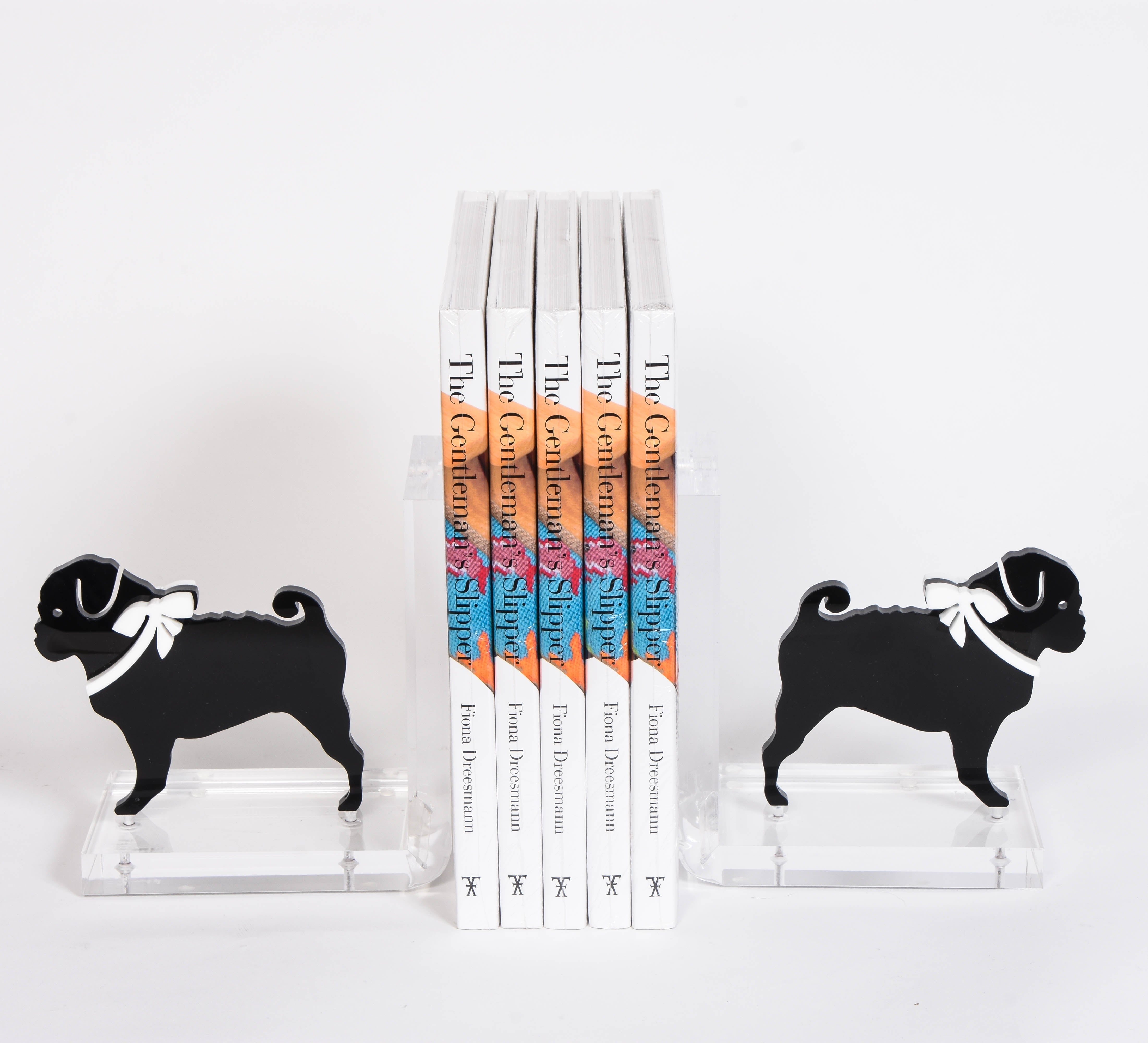 Pug Book Ends