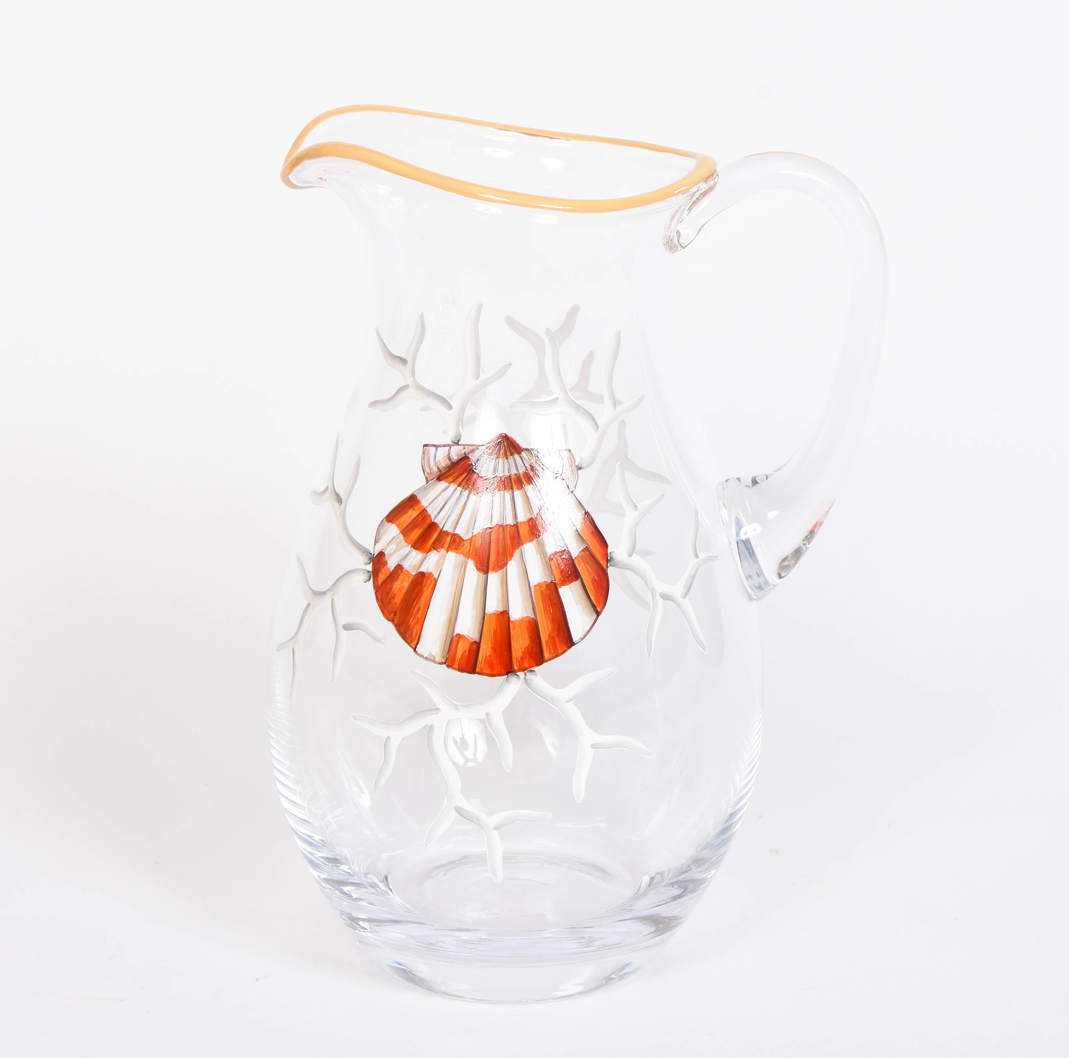 Shell and Coral Water Jug