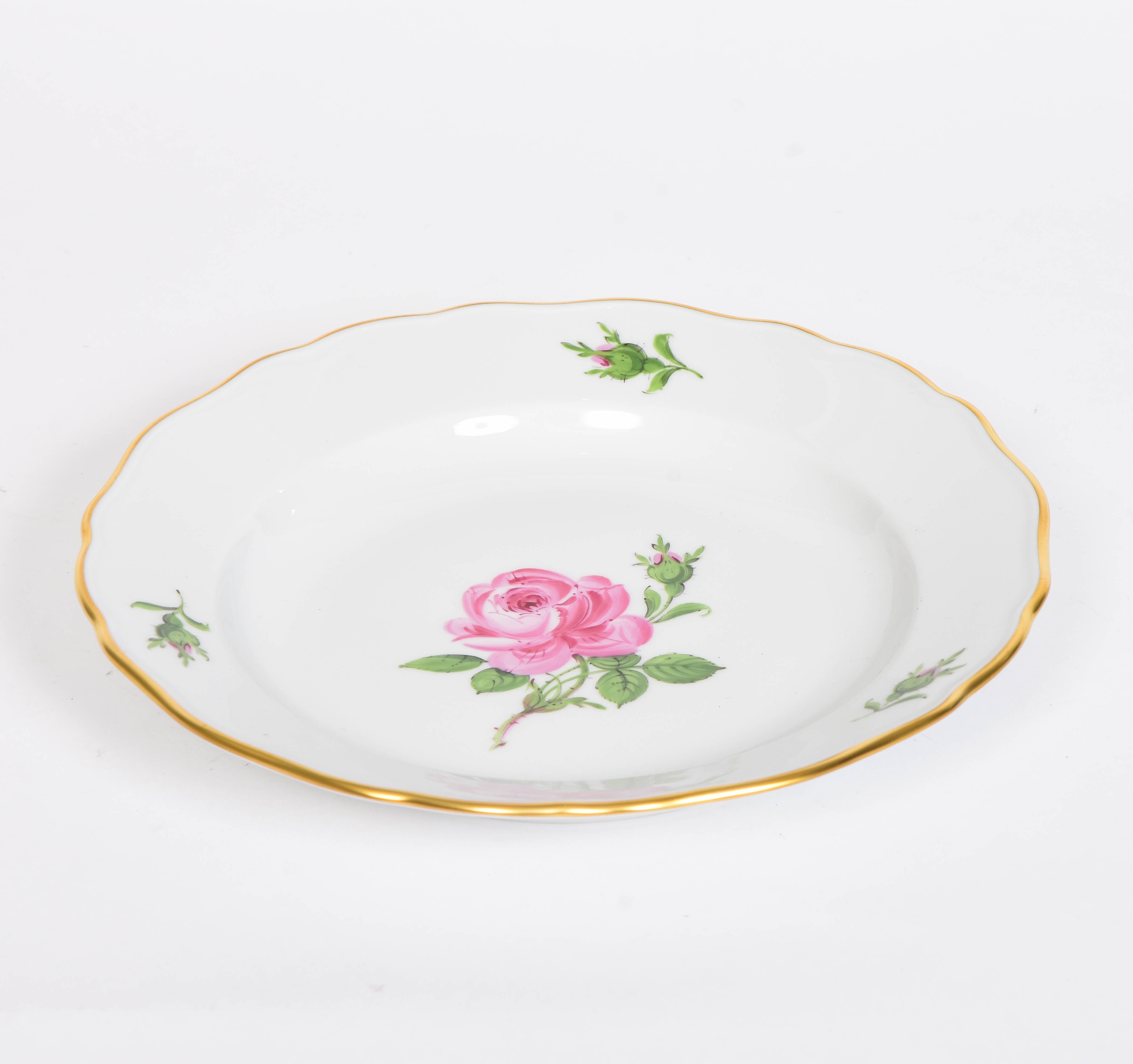 Meissen Hand Painted Rose Collection