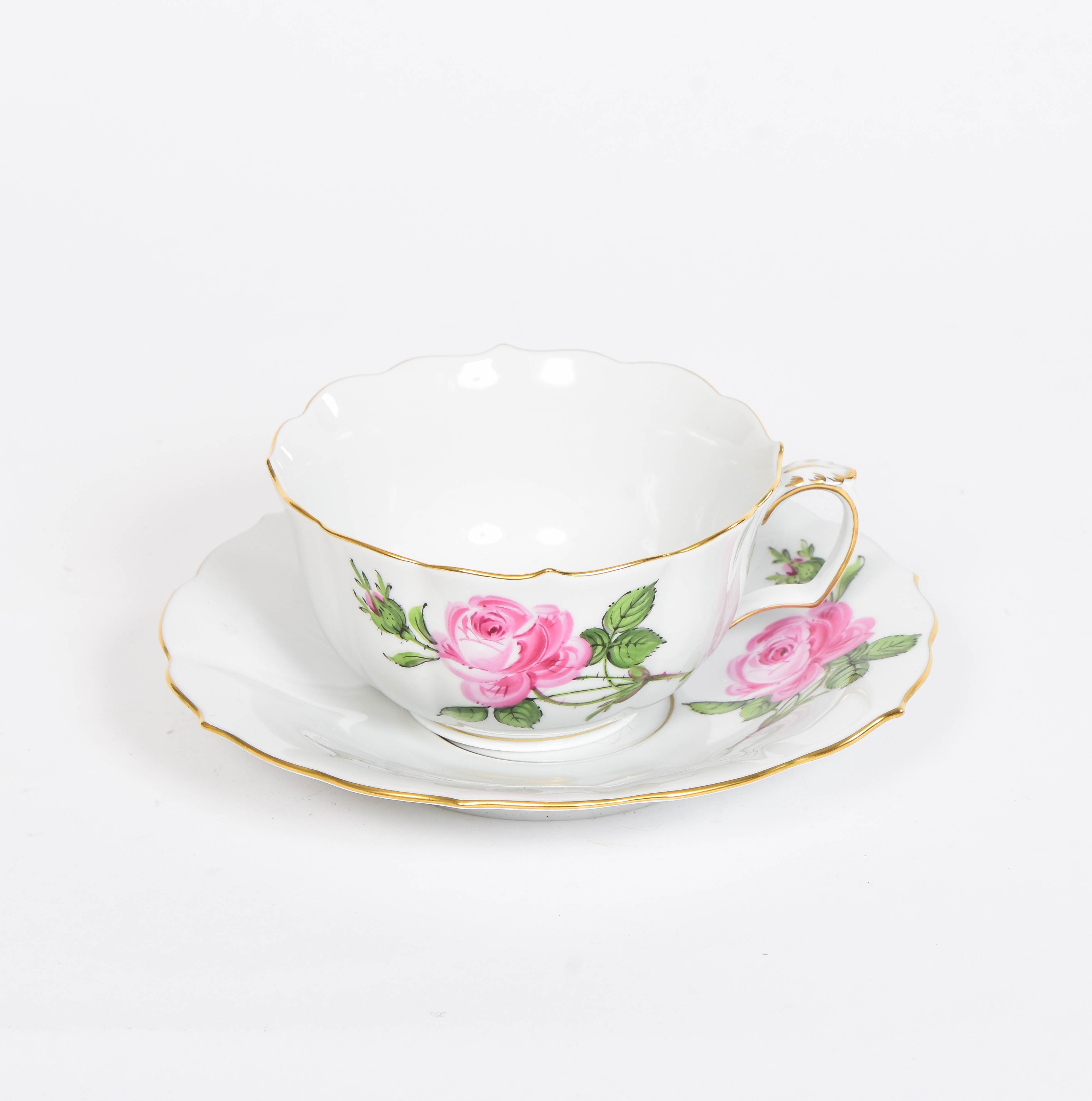 Meissen Hand Painted Rose Collection