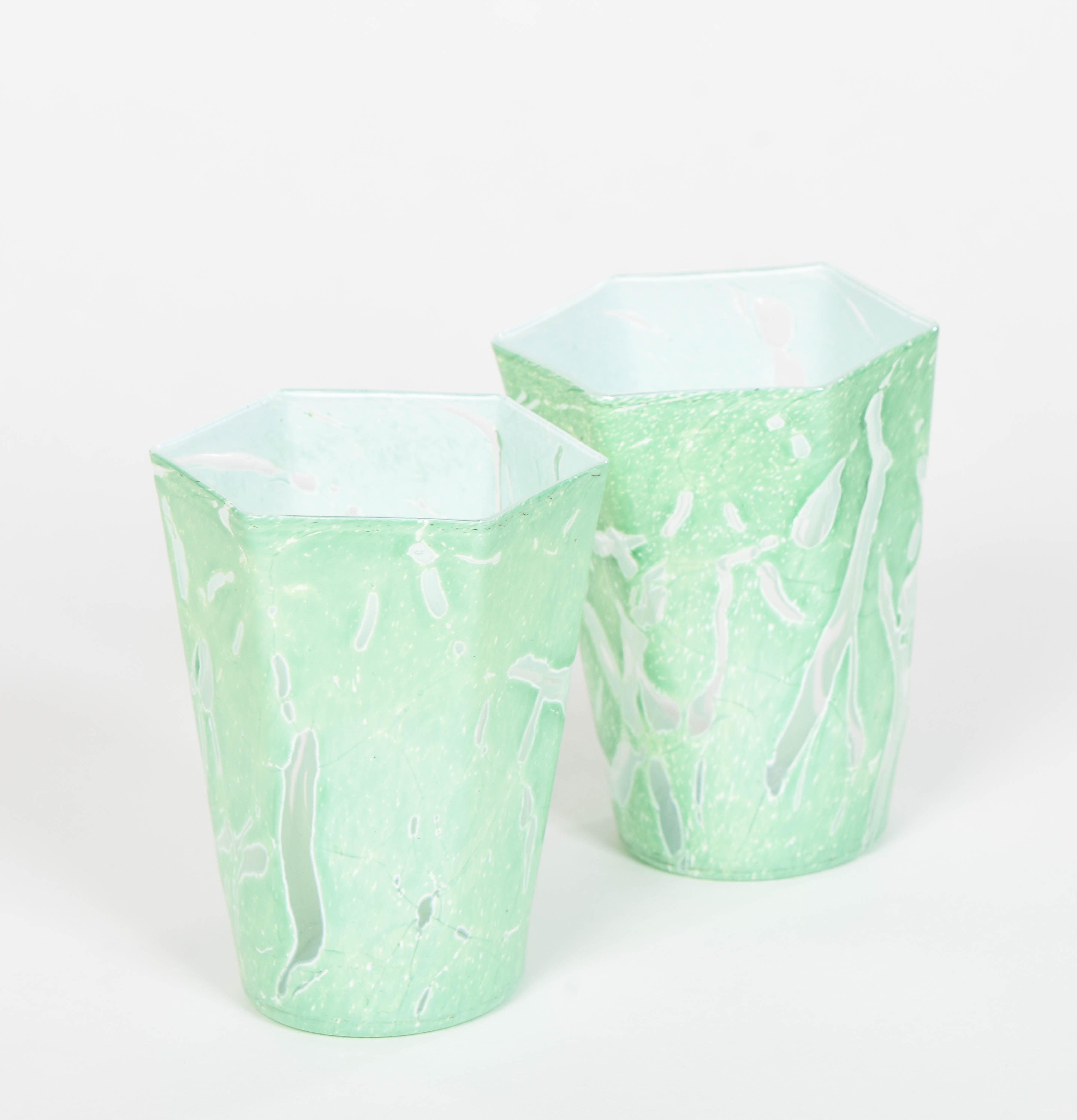 Craquele Murano Beaker