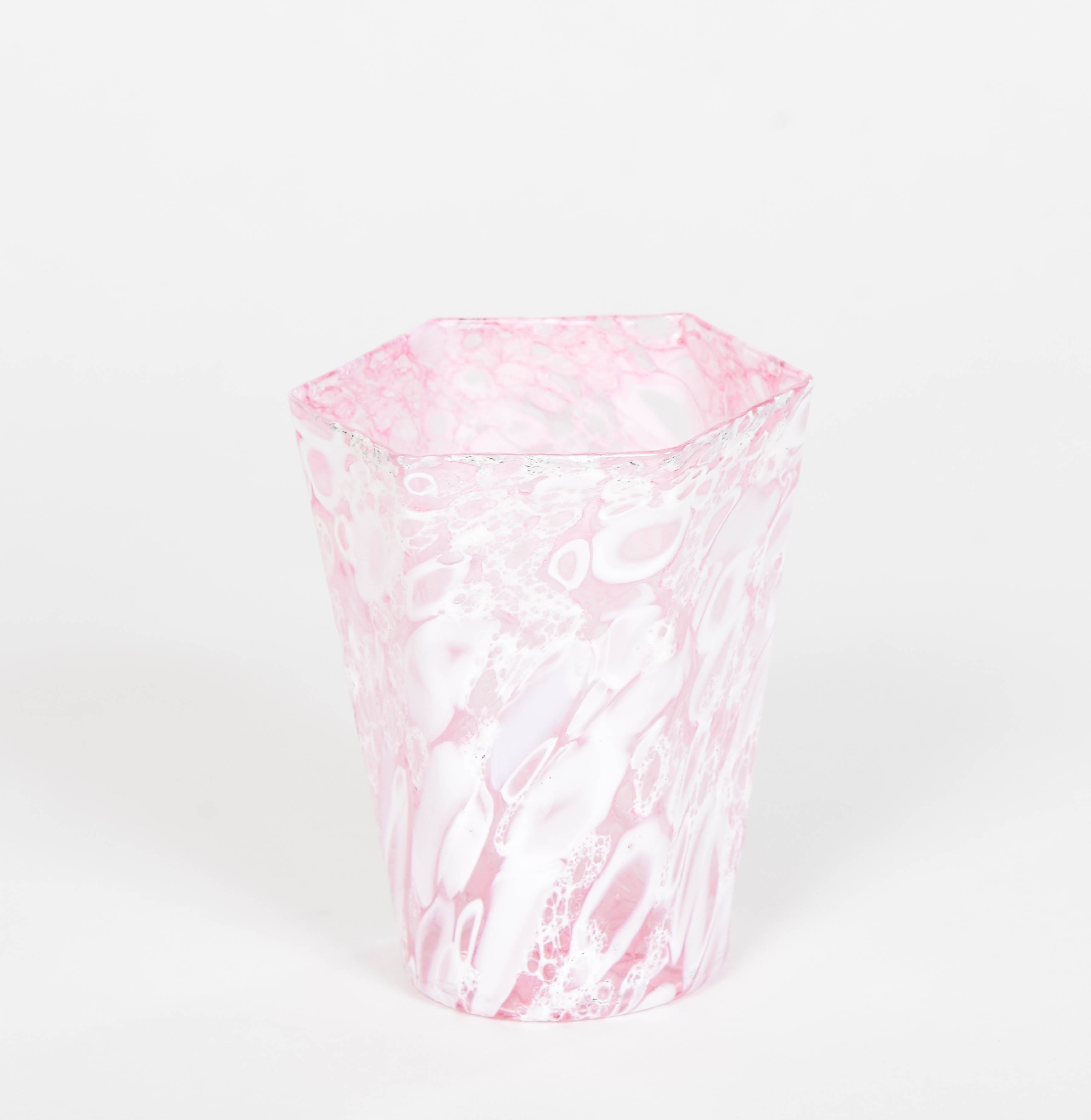 Craquele Murano Beaker