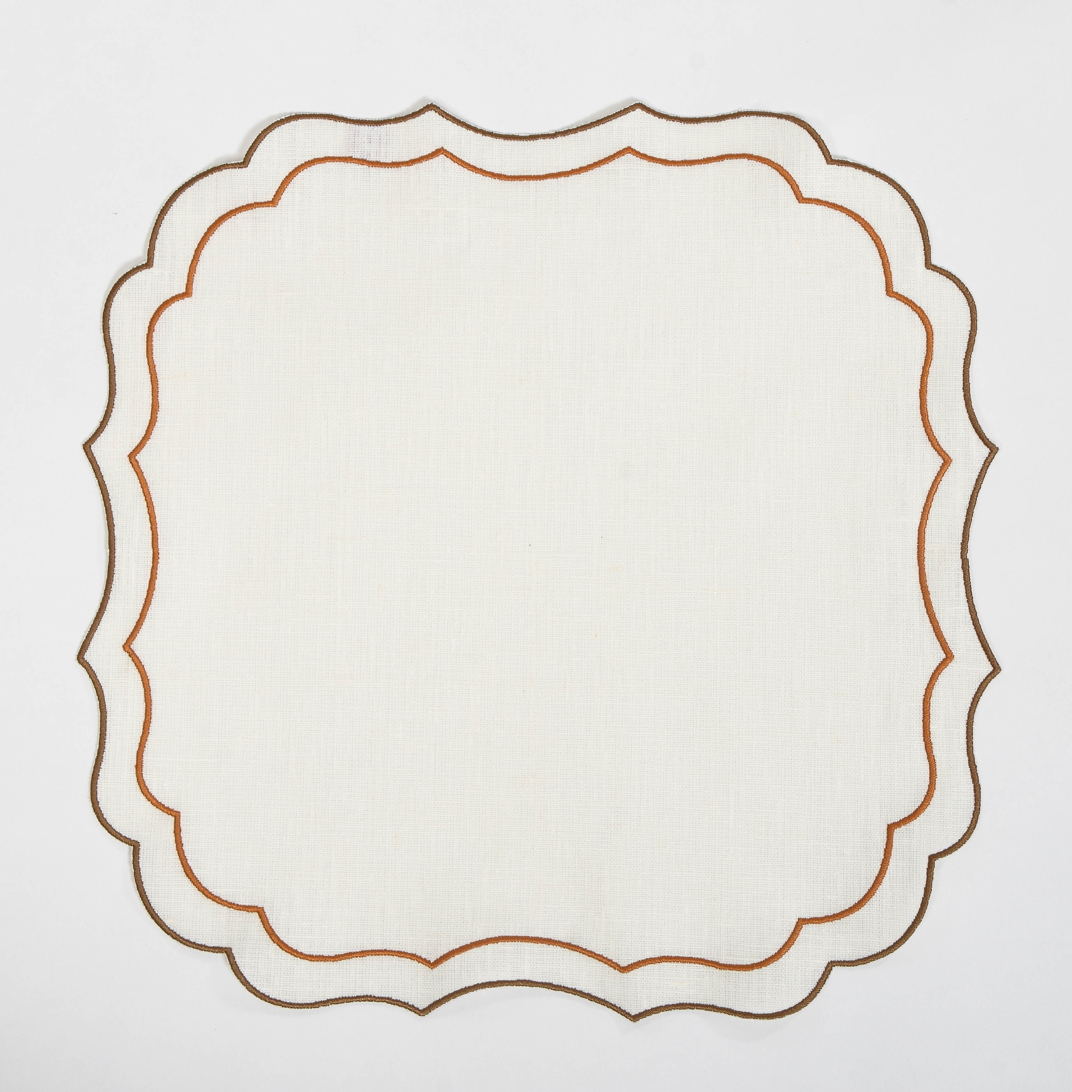 Krinkle Waxed Linen Placemat