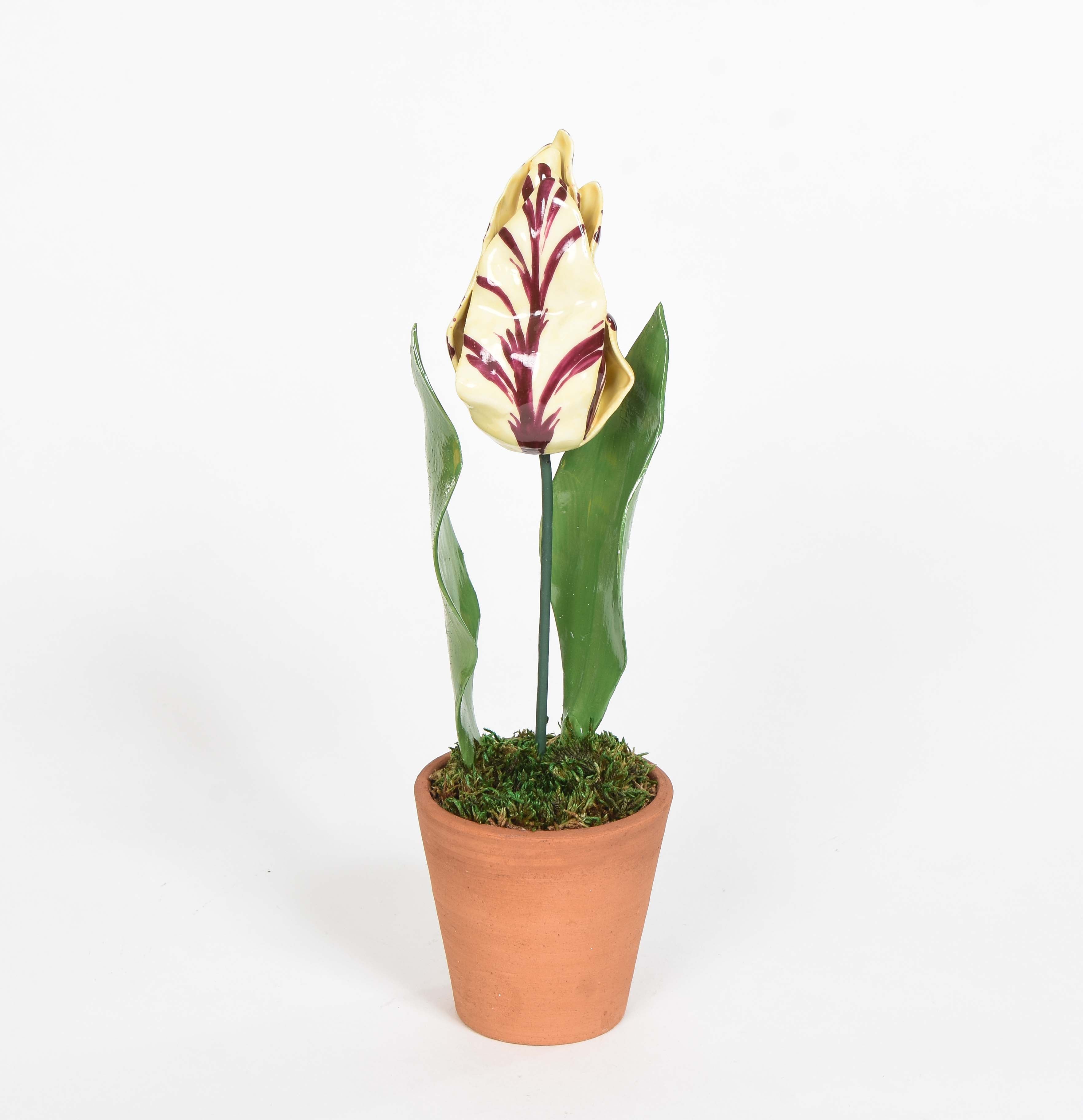 Porcelain Closed Tulips