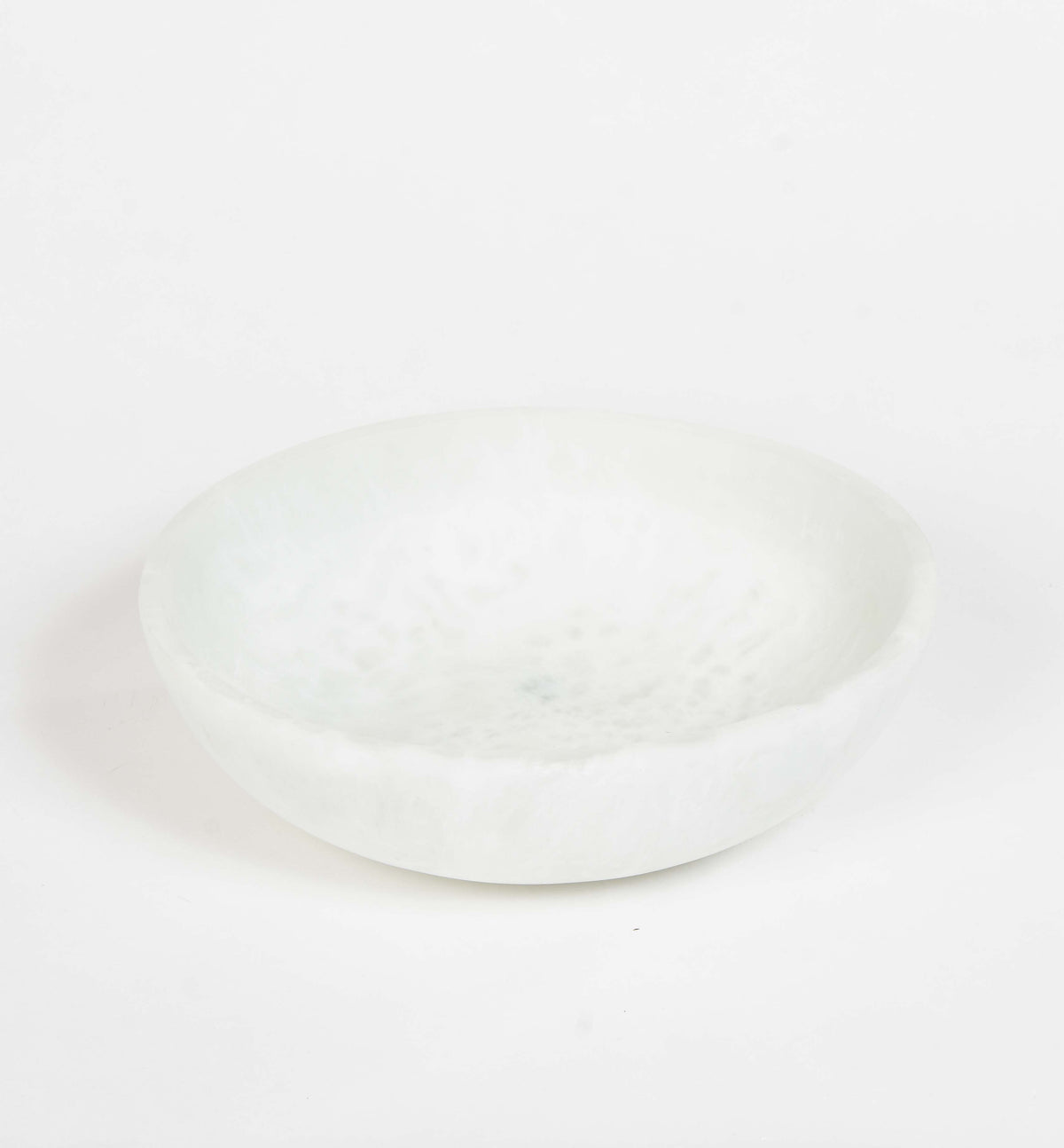 White Resin Serving Bowls