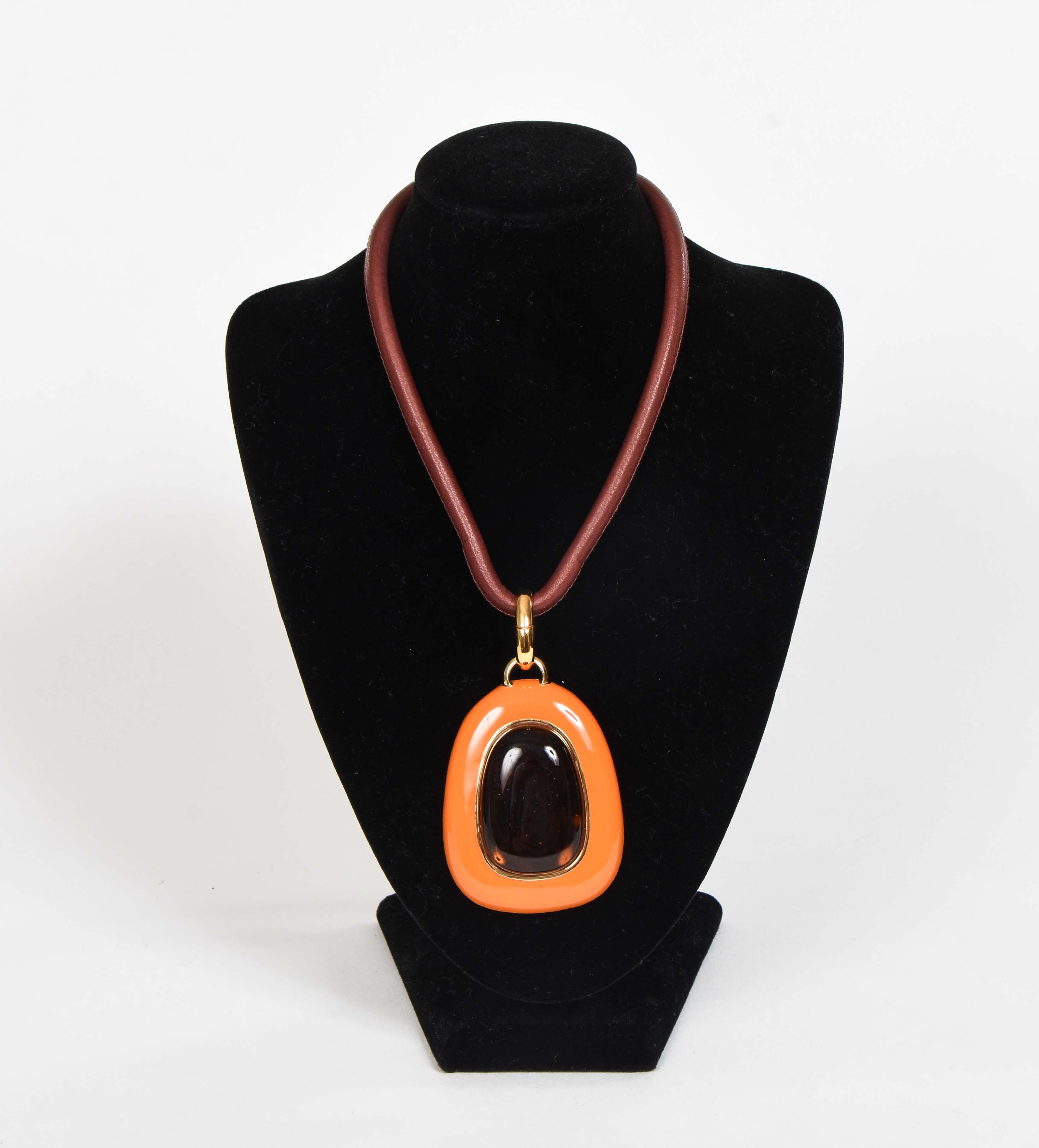 Palwer Pear Murano Pendant