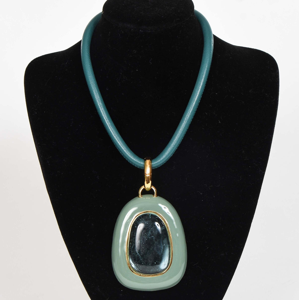 Palwer Pear Murano Pendant