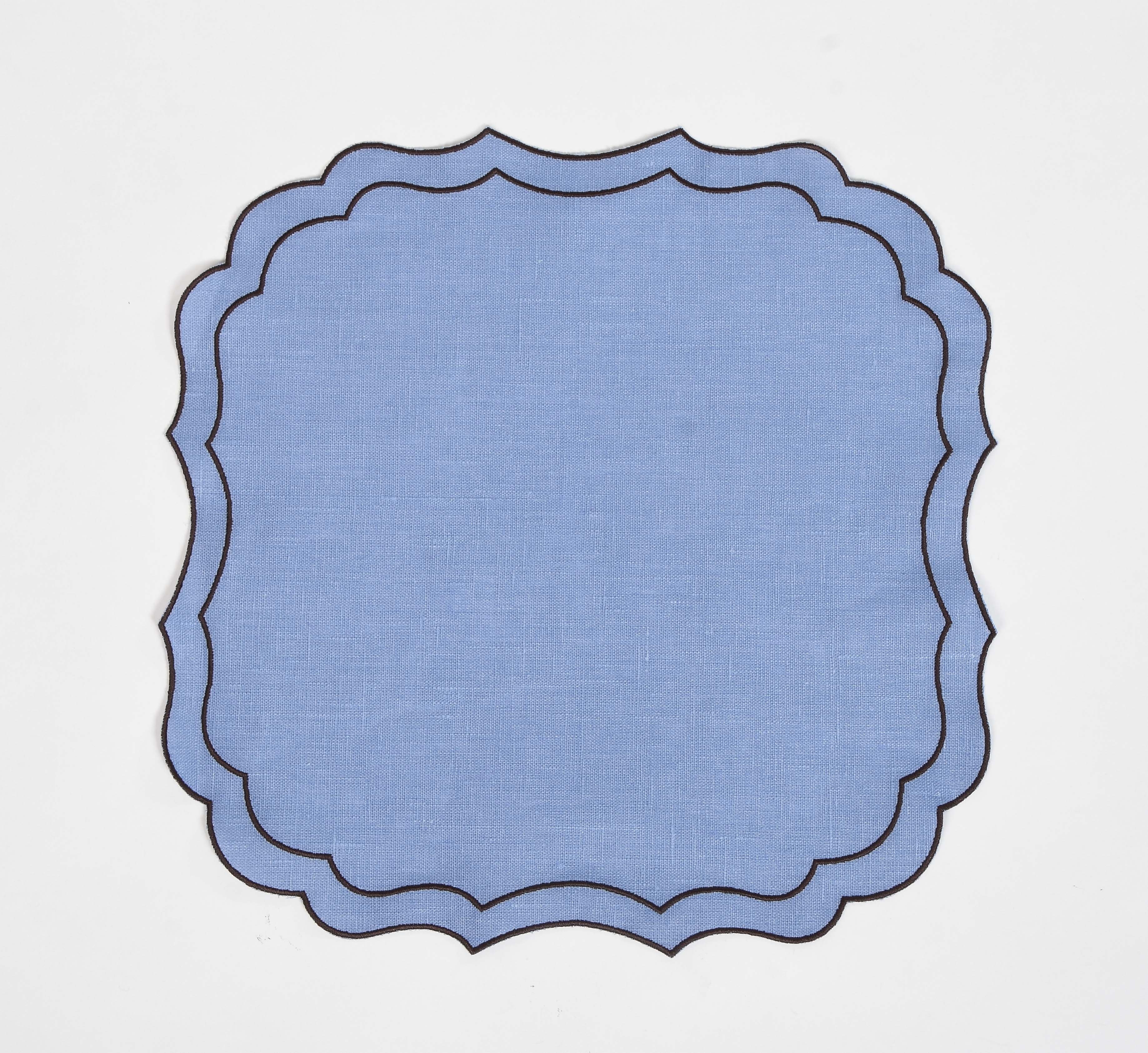 Krinkle Waxed Linen Placemat