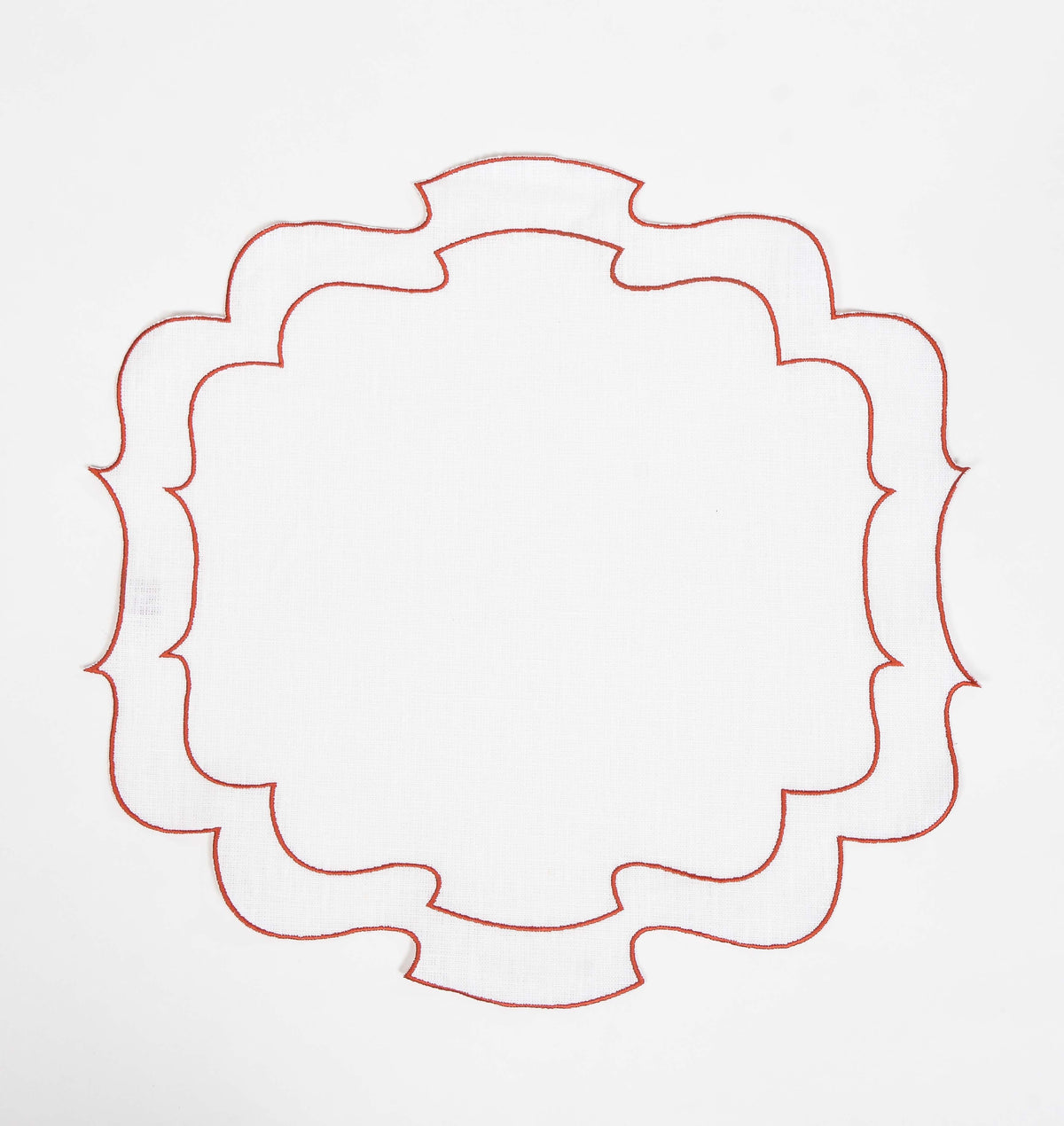 Curly Waxed Linen Placemat