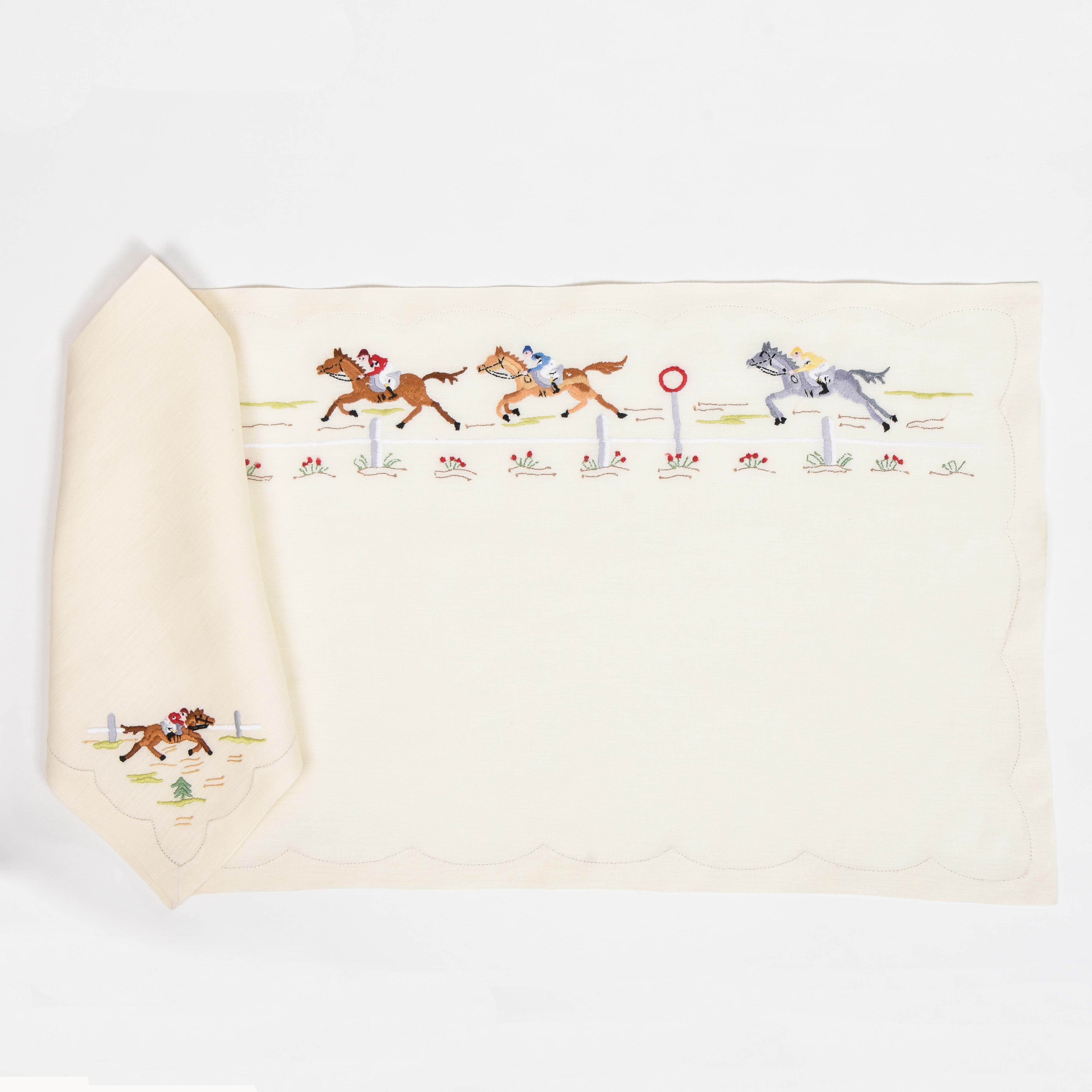 The Winning Post Placemats and Napkins