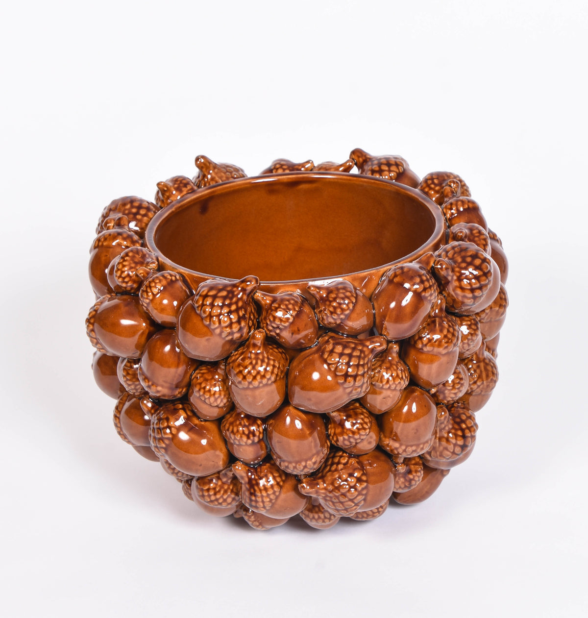 Chestnut Acorn Planter