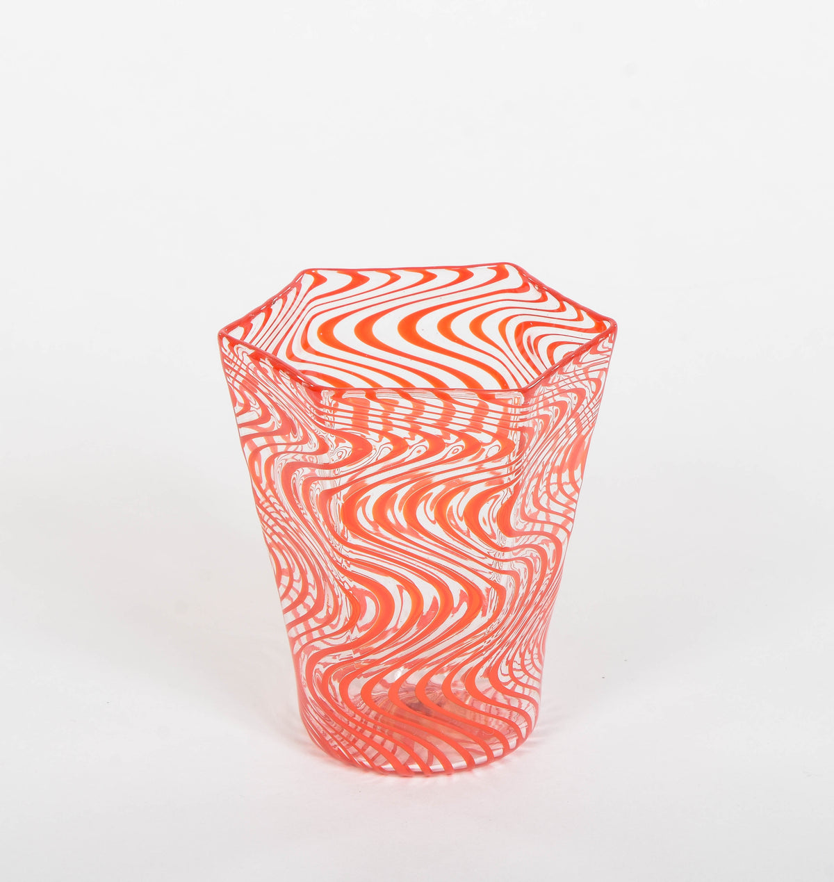 Wig Wag Hexagonal Glass