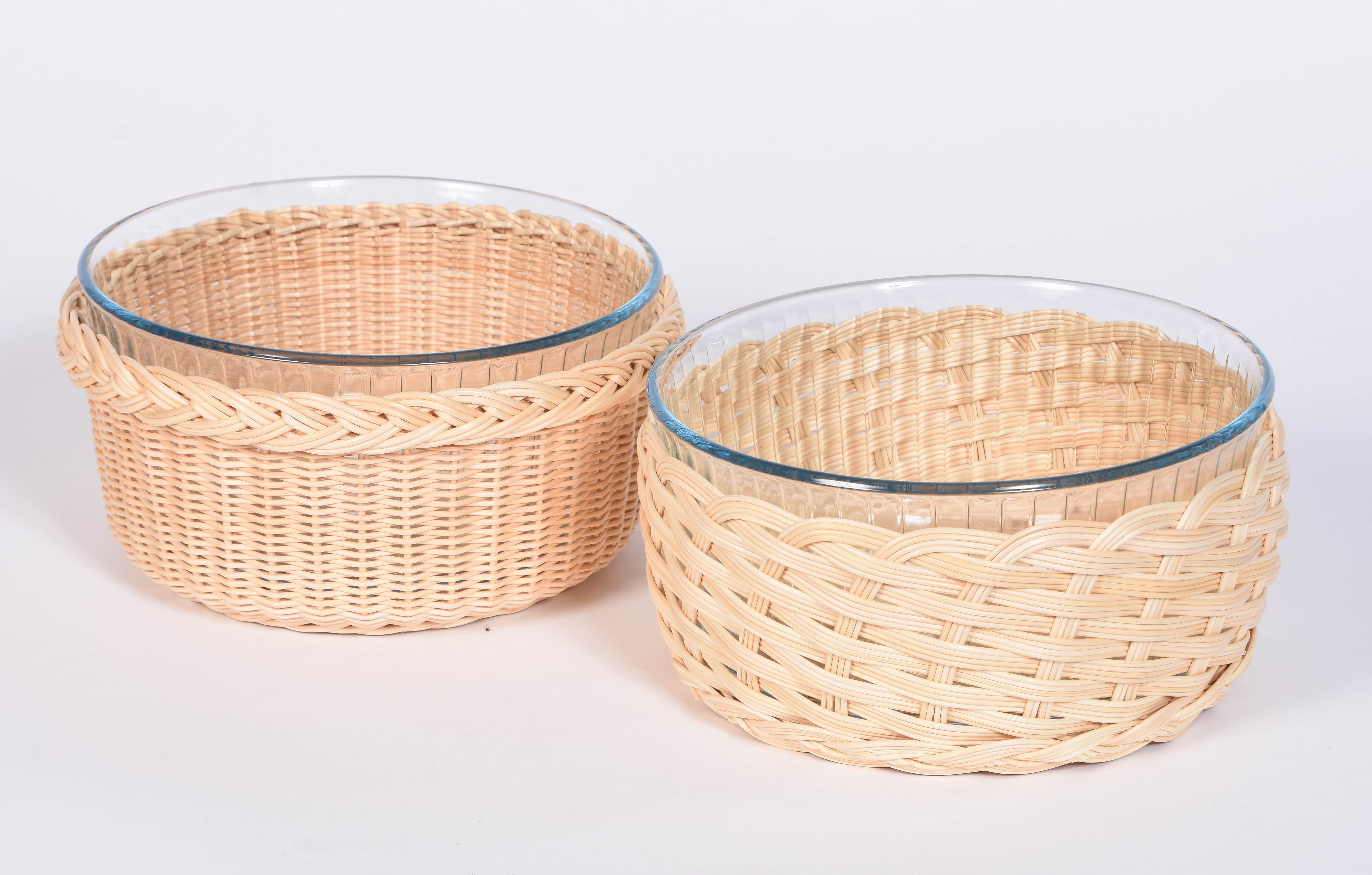 Hand Woven Soufflé Dish