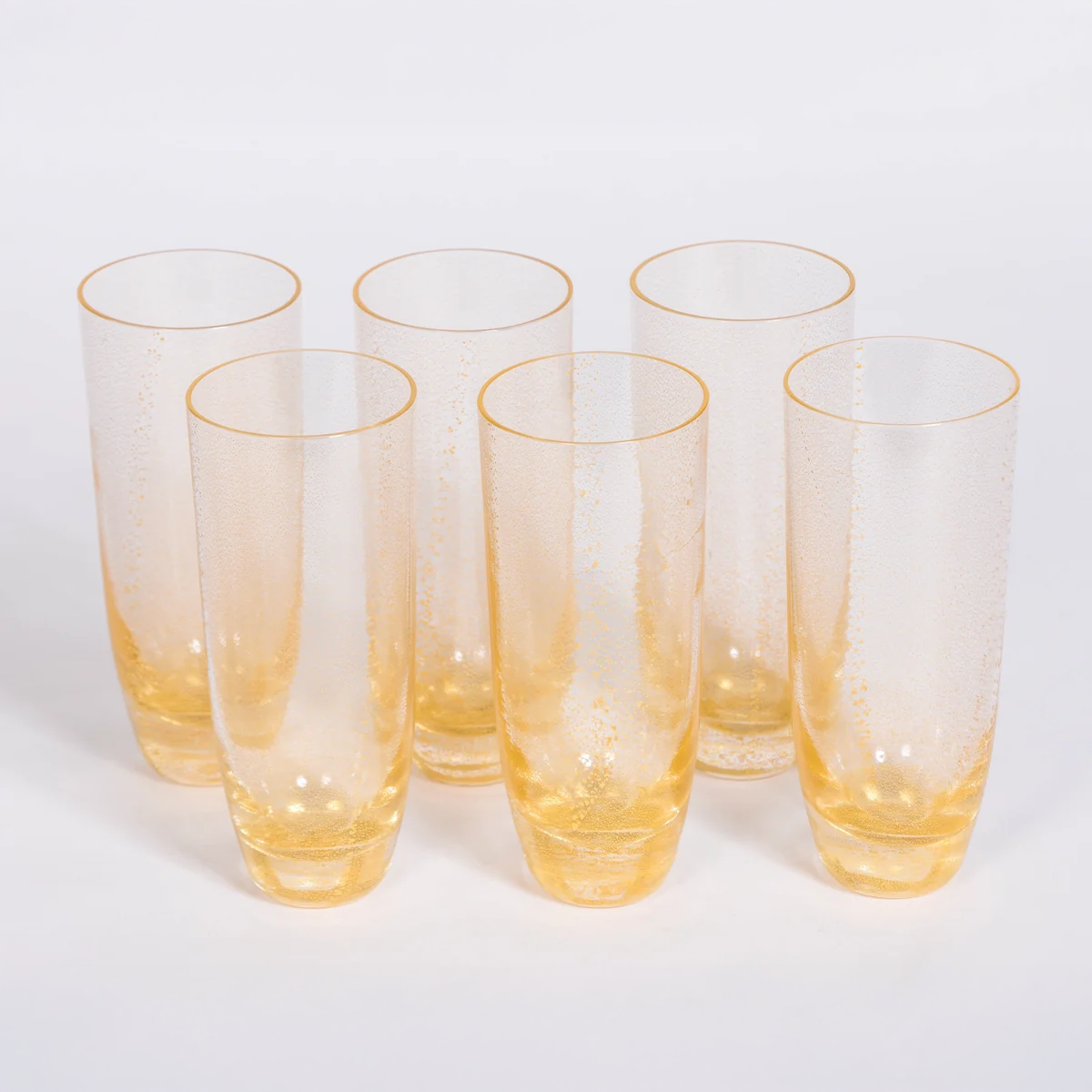 Gold Flutes - Set of 6