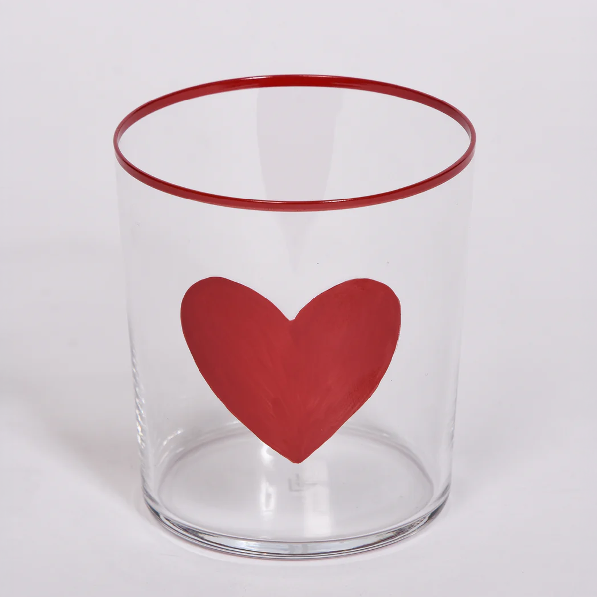 Hand Painted Heart Tumbler